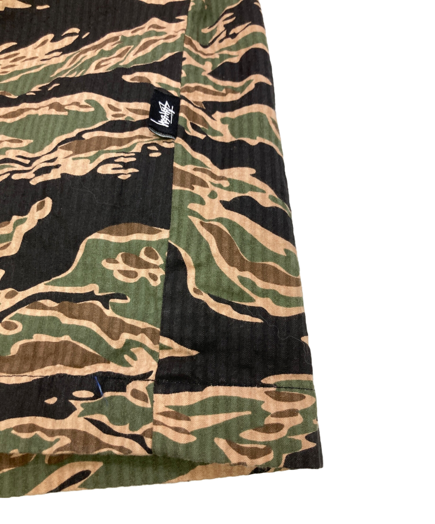 STUSSY バンダナ　タイガーカモ　ステューシー 中古・古着通販】stussy (ステューシー) タイガーカモコート オリーブ