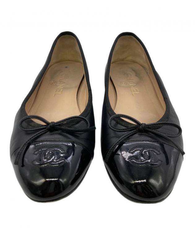中古・古着通販】CHANEL (シャネル) バレリーナ ココマークリボン