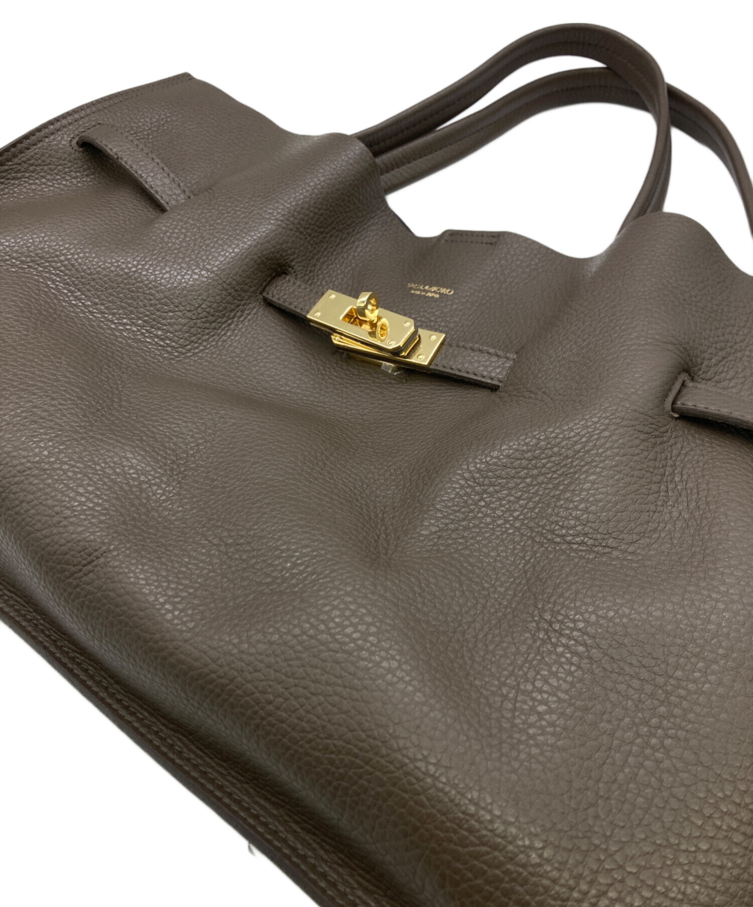 中古・古着通販】VIOLAd'ORO (ヴィオラドーロ) TRERO レザー トート