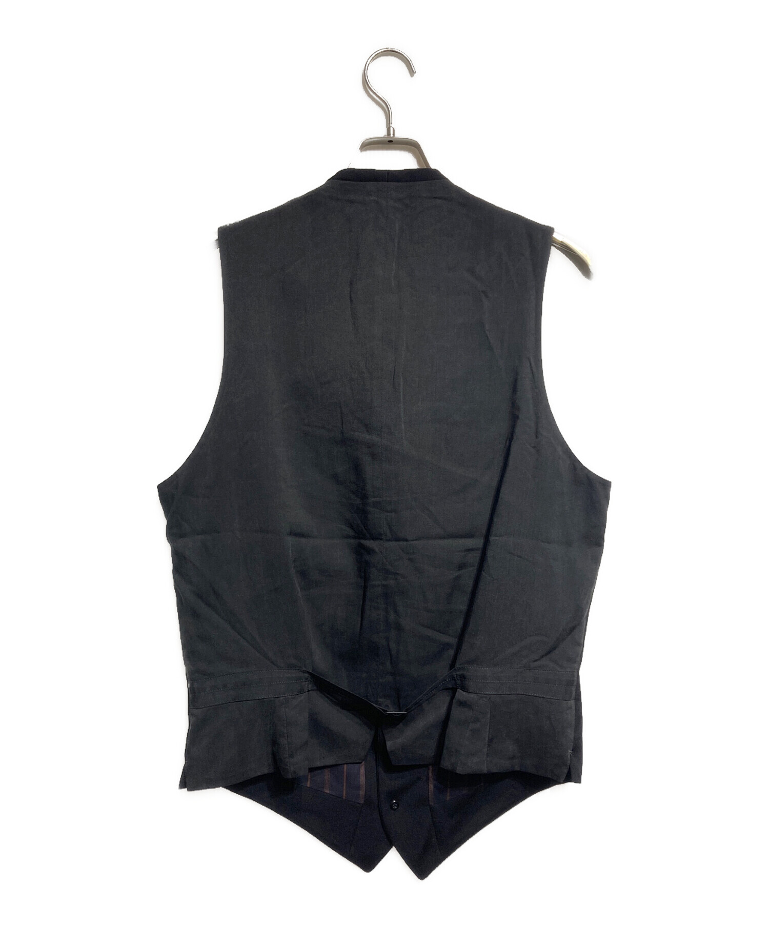 ワイズフォーメン Ys for men ベスト シンチバック ウールギャバジン 中古・古着通販】Y's for men (ワイズフォーメン) WOOL GABARDINE 7