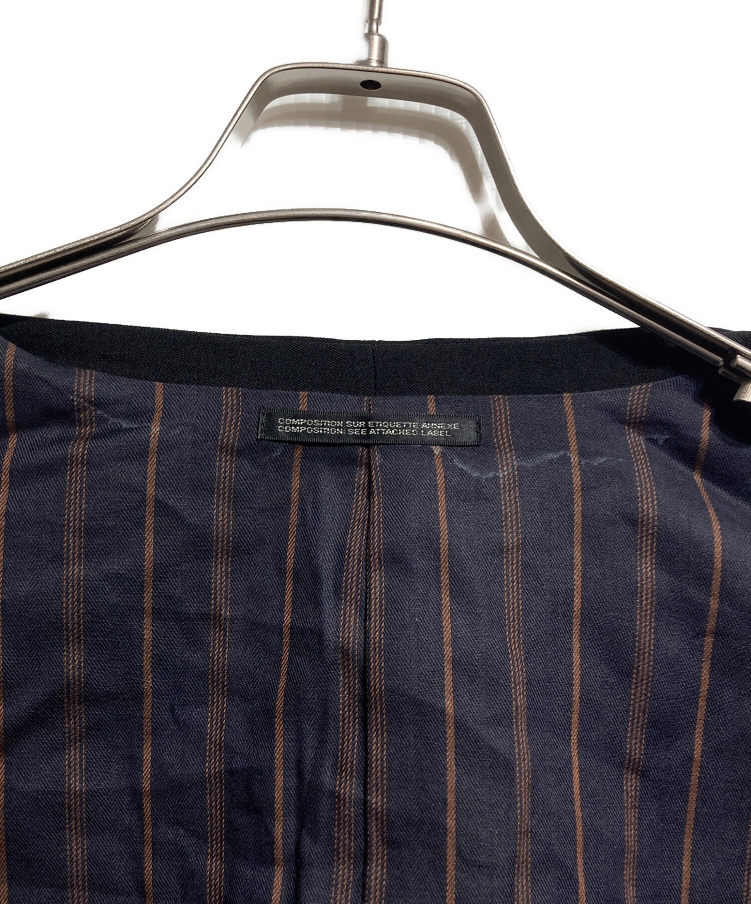 ワイズフォーメン Ys for men ベスト シンチバック ウールギャバジン 中古・古着通販】Y's for men (ワイズフォーメン) WOOL GABARDINE 7