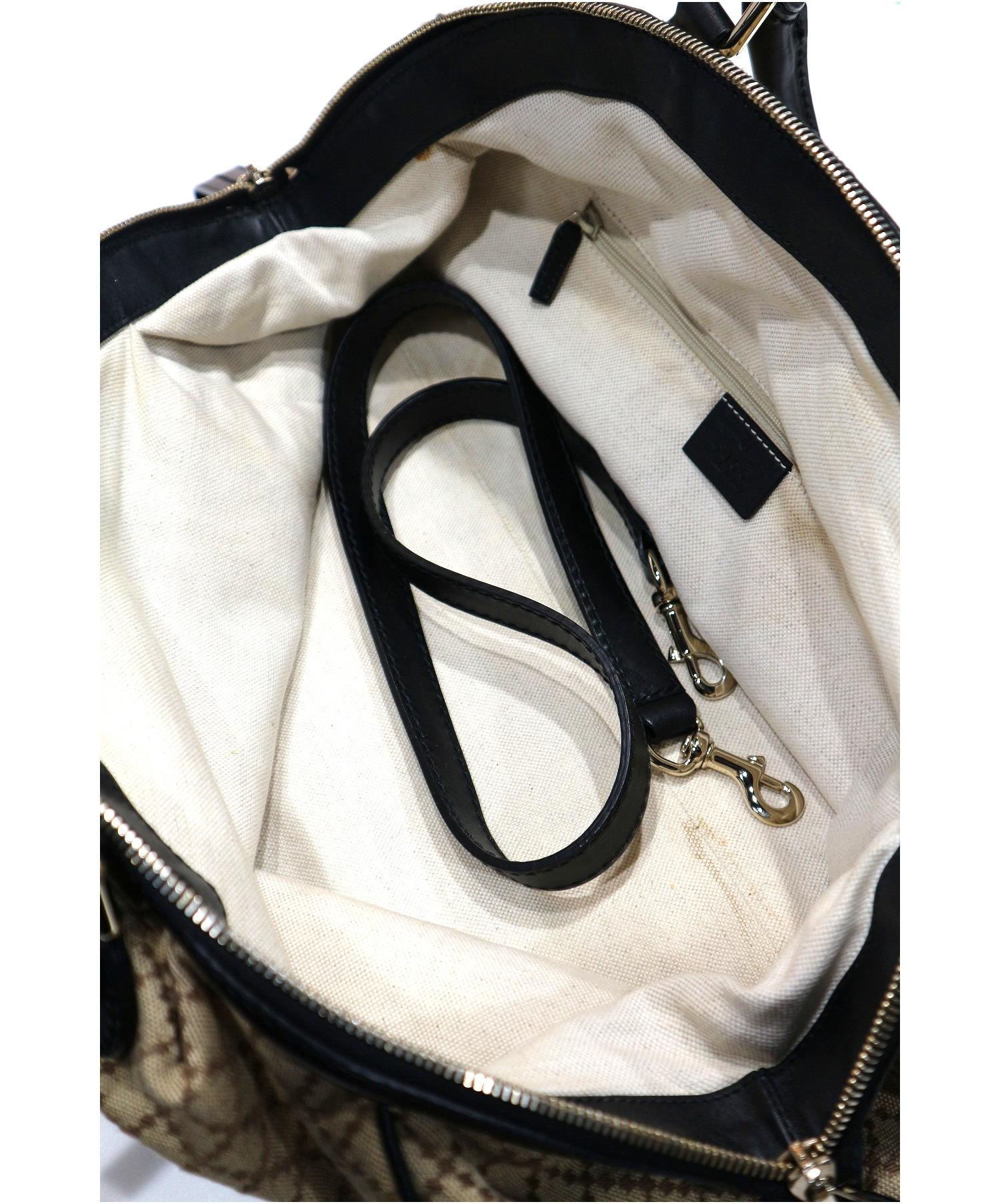 中古・古着通販】GUCCI (グッチ) 2WAYスーキートートバッグ ベージュ