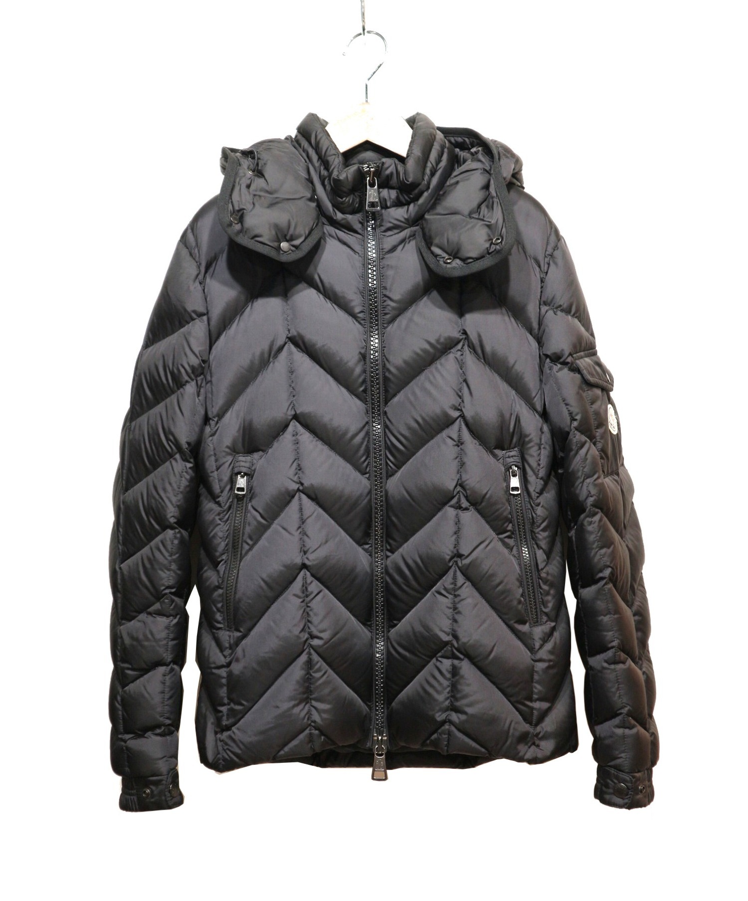 中古・古着通販】MONCLER (モンクレール) ダウンジャケット ブラック 