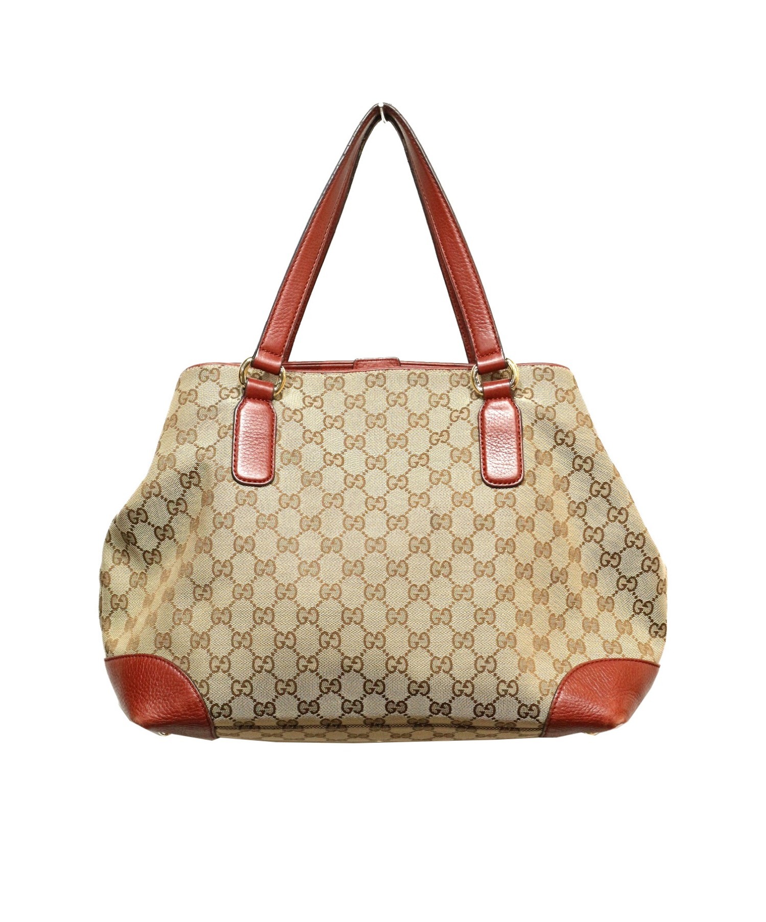 GUCCI(グッチ) / トートバッグ_GGキャンバス/キャンバス/RED