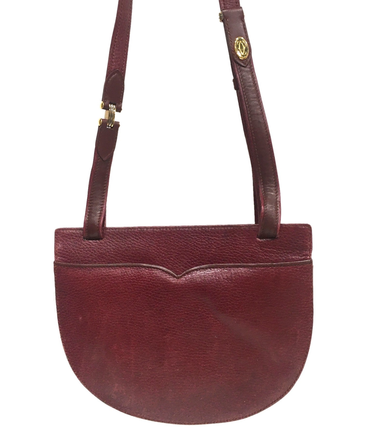 中古・古着通販】Cartier (カルティエ) ハーフムーンフラップ 
