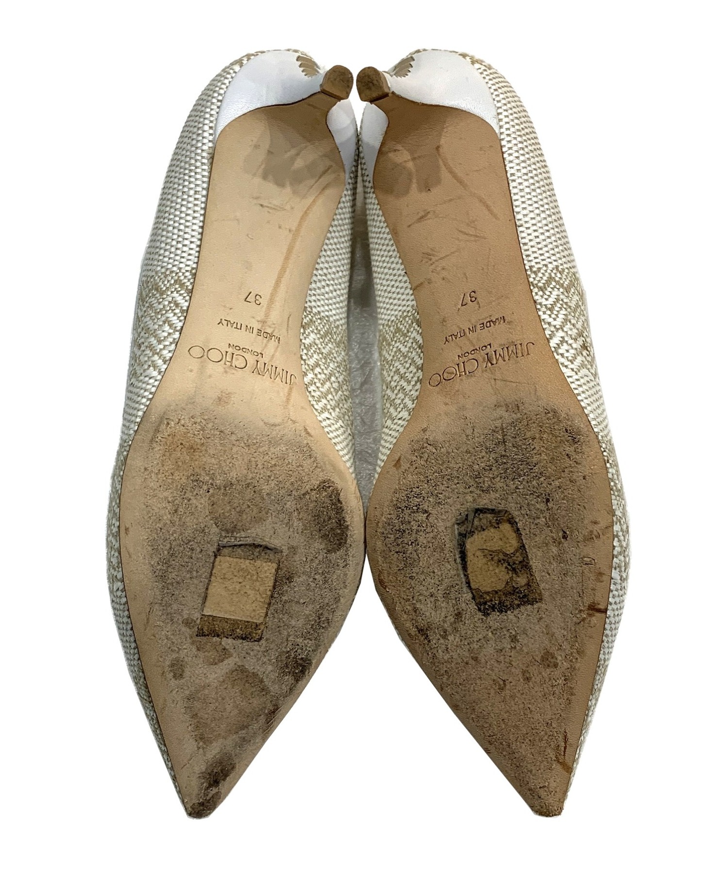 中古・古着通販】JIMMY CHOO (ジミーチュウ) ポインテッドトゥパンプス
