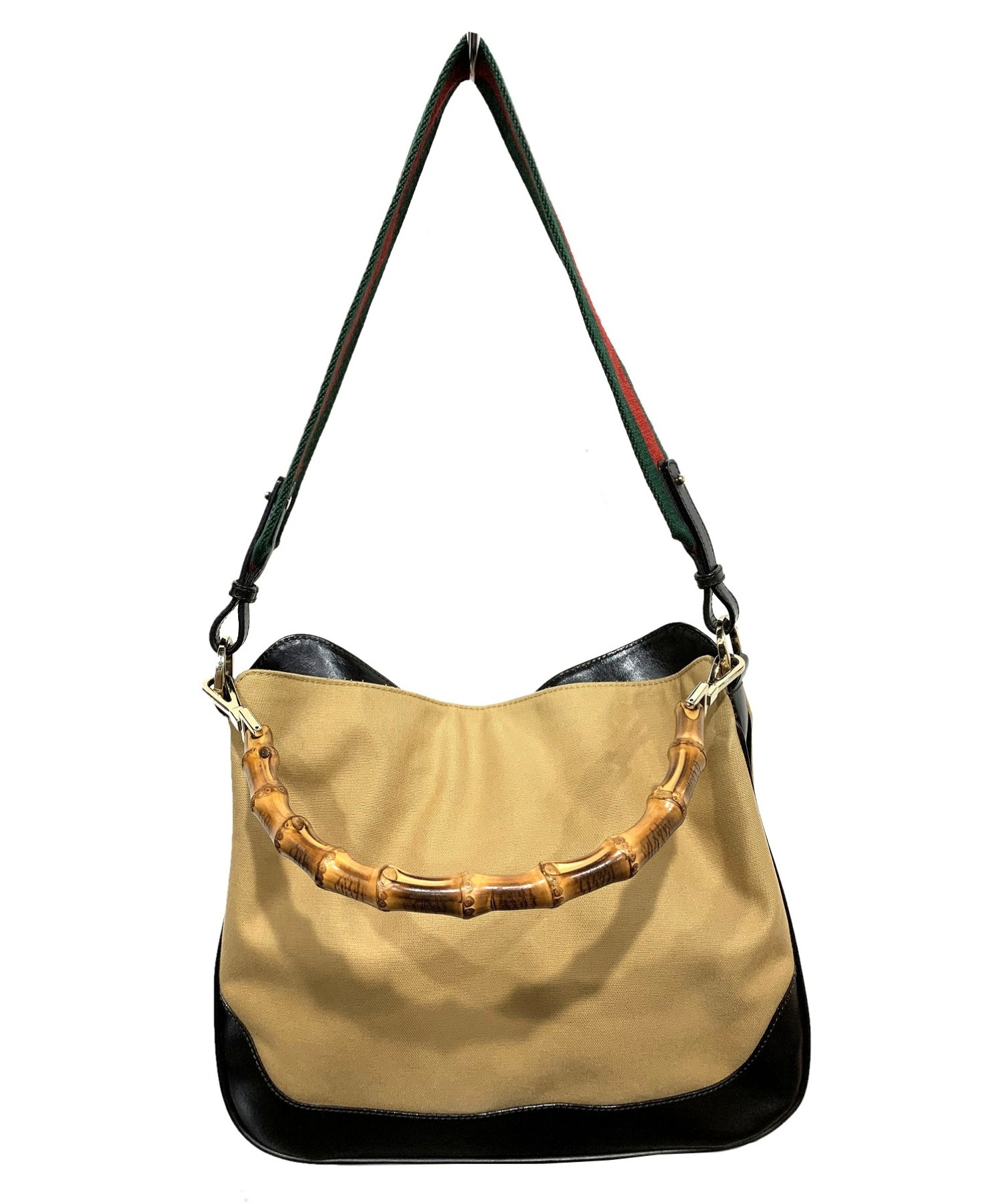 中古・古着通販】GUCCI (グッチ) バンブーシェリーライン2WAY 