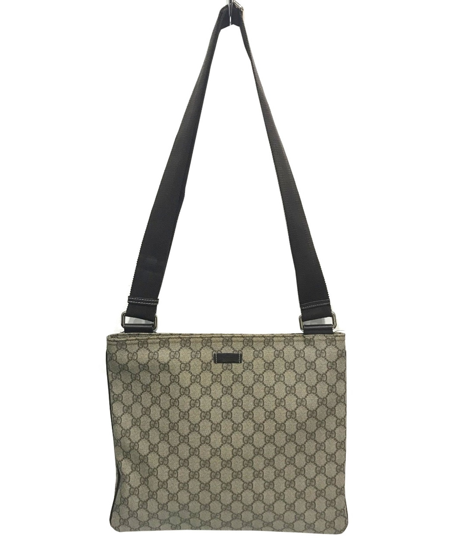 中古・古着通販】GUCCI (グッチ) ショルダーバッグ ベージュ GG 201446 