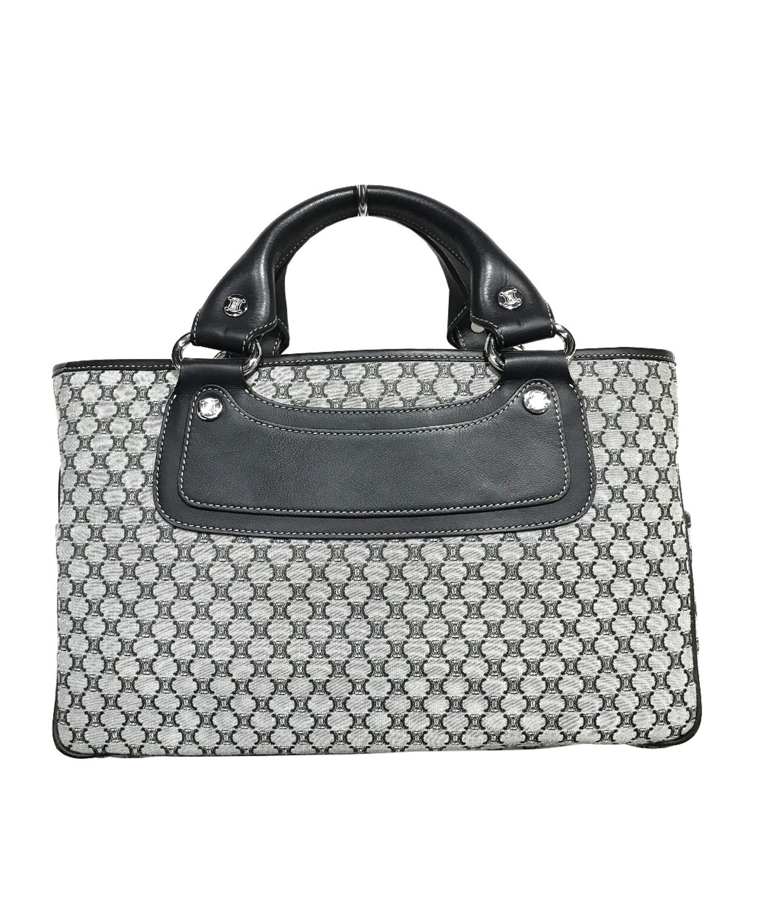 中古・古着通販】CELINE (セリーヌ) ハンドバッグ グレー BOOGIE YS00 