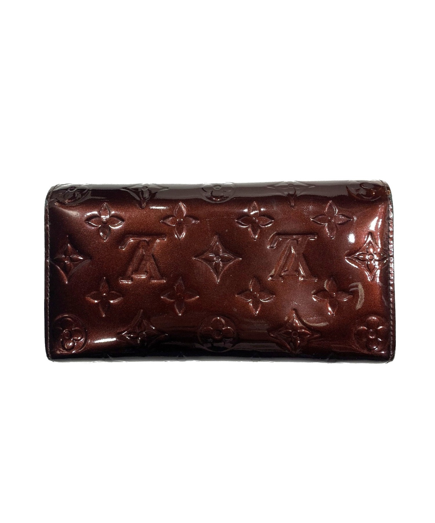 中古・古着通販】LOUIS VUITTON (ルイヴィトン) 長財布 ワインレッド 