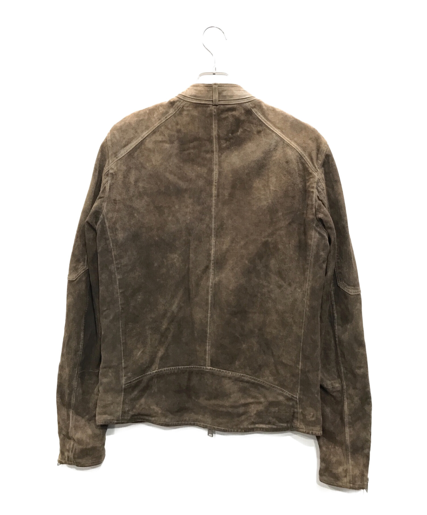 美品　オールセインツ　スウェードレザージャケット 中古・古着通販】ALL SAINTS (オールセインツ) スエードレザー