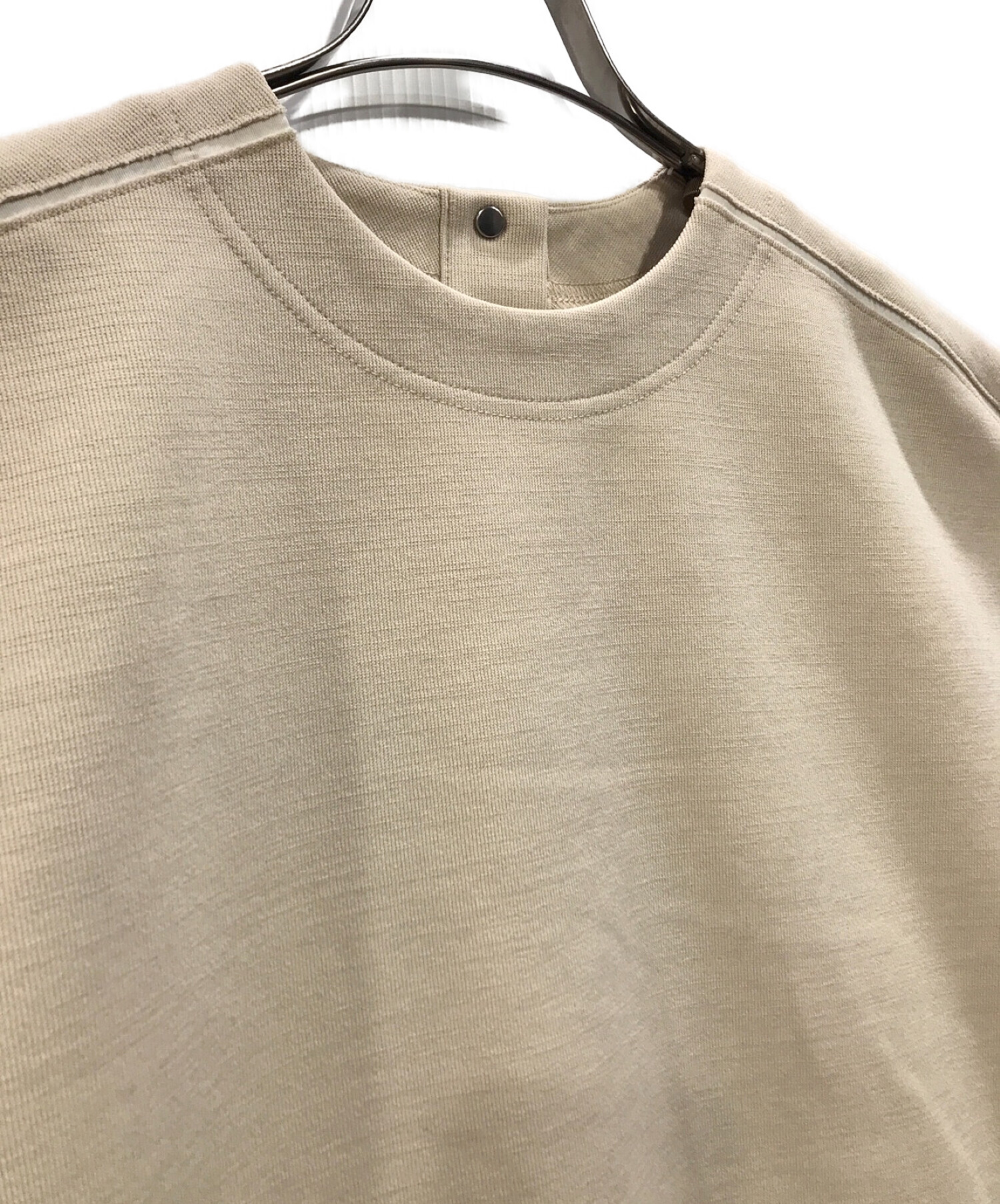 中古・古着通販】LOHEN (ローヘン) フォルムTシャツ ベージュ 中古・古着通販】LOHEN (ローヘン) フォルムTシャツ ベージュ