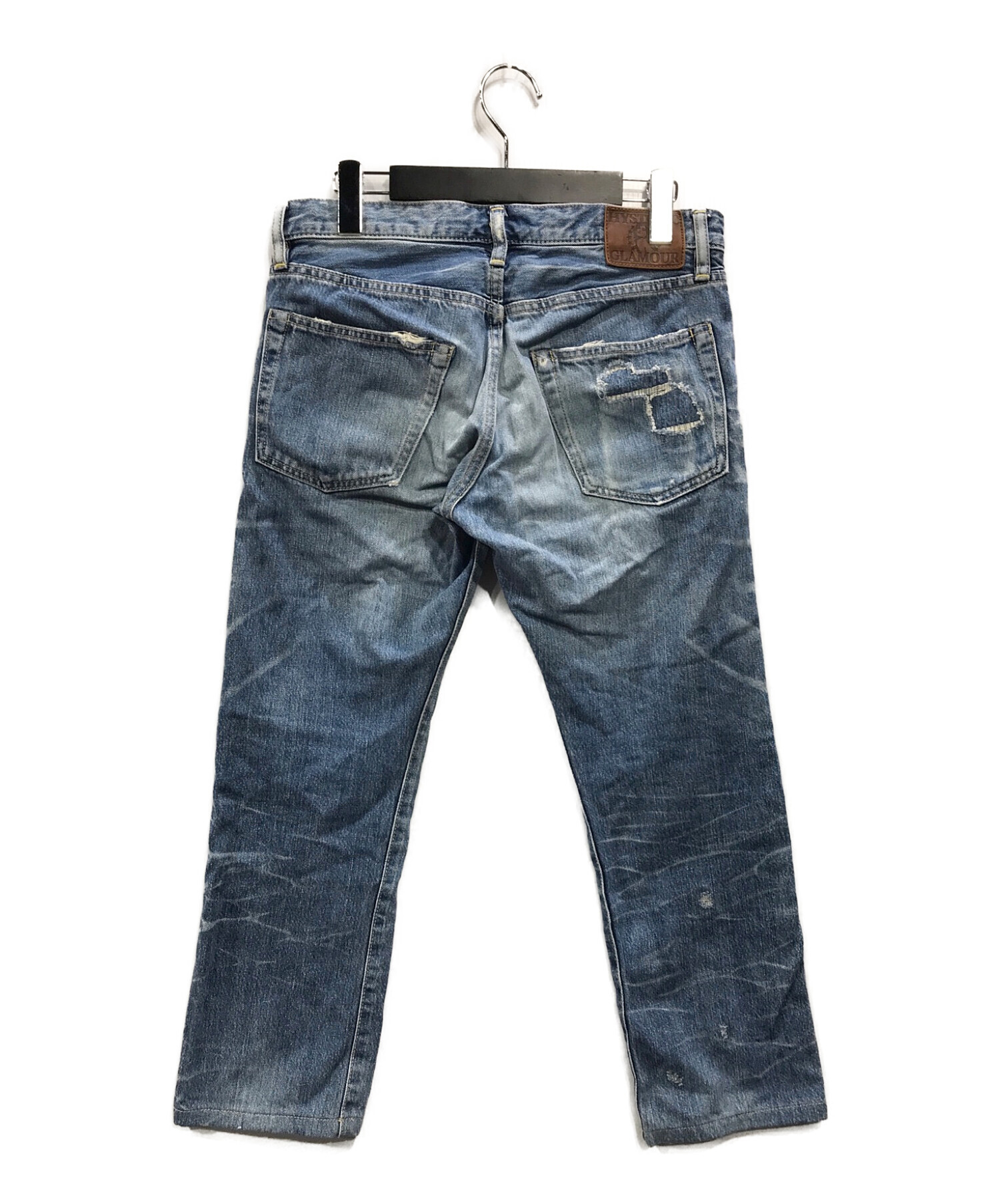 M1525 HYSTERIC GLAMOUR 0204AP06 クラッシュデニム M1525 HYSTERIC GLAMOUR 0204AP06 クラッシュデニム M1525 HYSTERIC