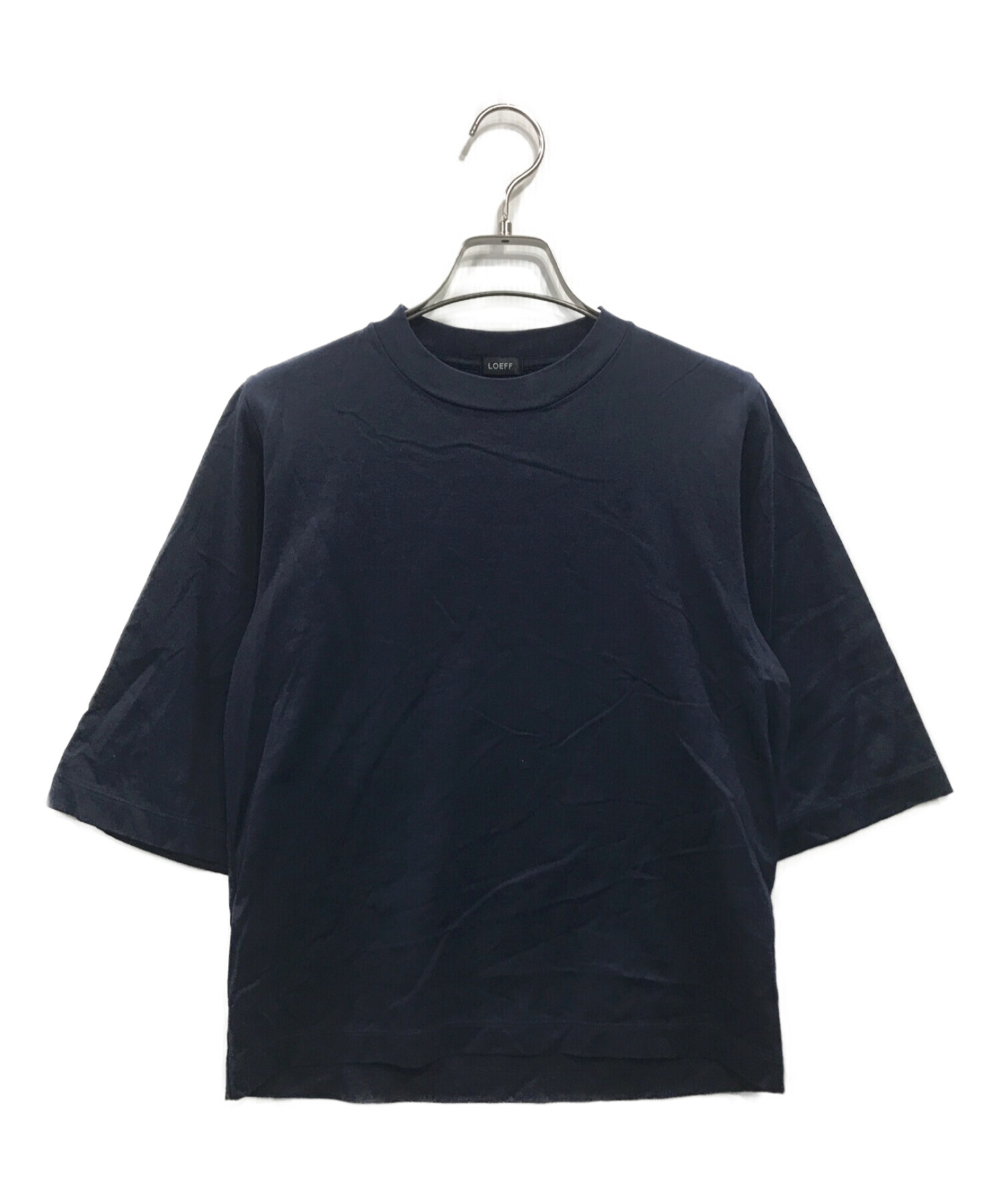 中古・古着通販】LOEFF (ロエフ) 23SS スビン コットン 5分袖Tシャツ  