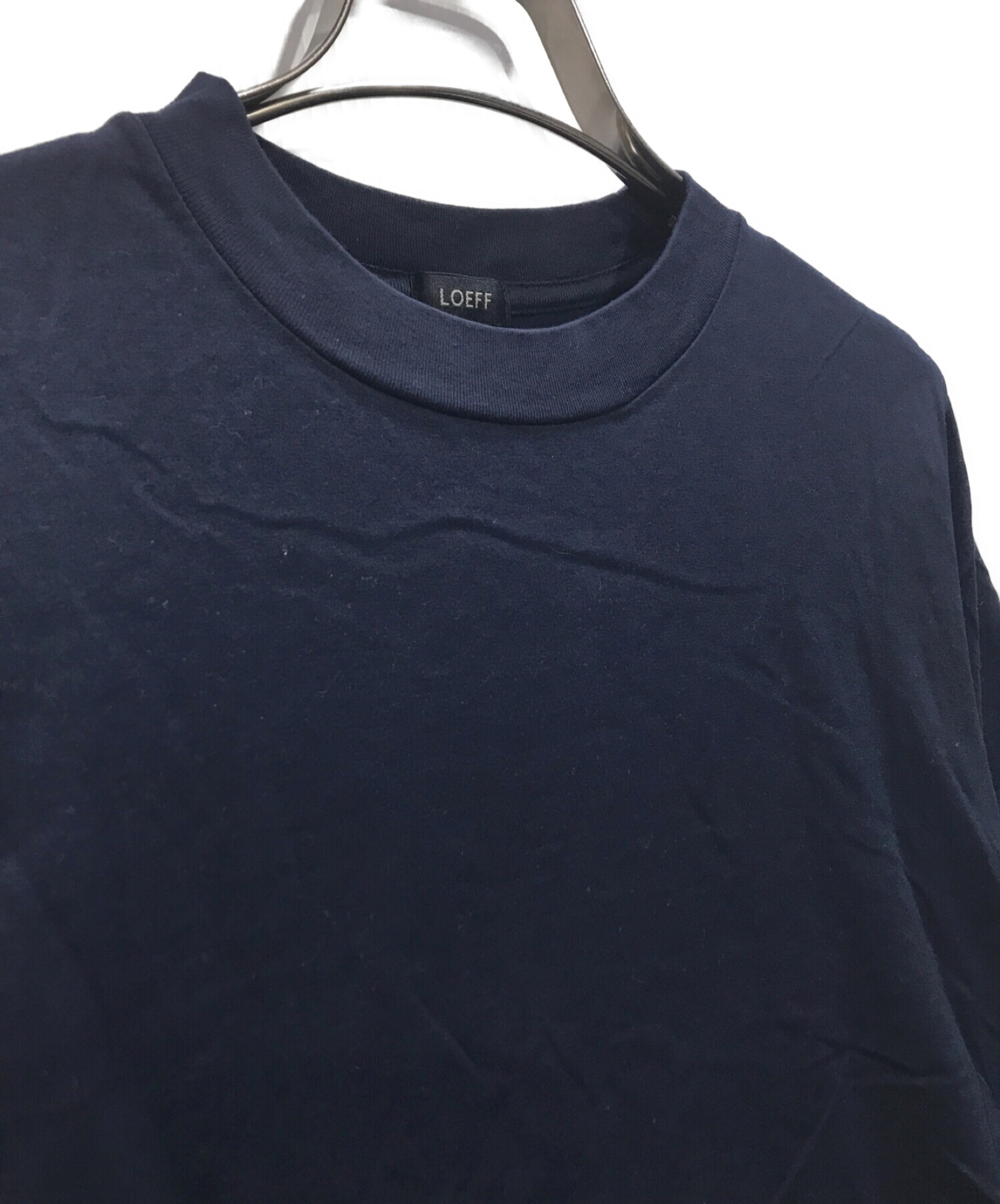 中古・古着通販】LOEFF (ロエフ) 23SS スビン コットン 5分袖Tシャツ  