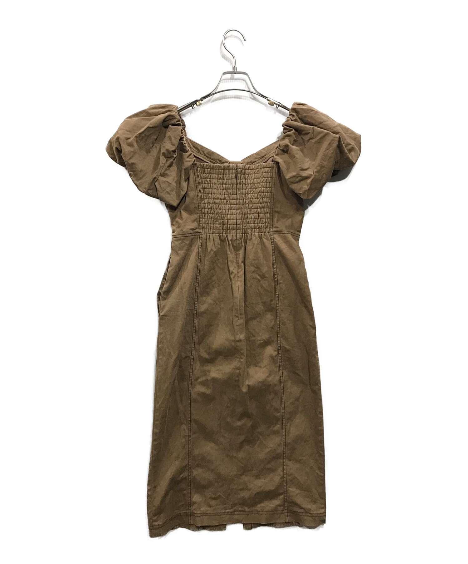 Her lip to Puff Sleeve Midi Dress Her lip to Puff Sleeve Midi Dress