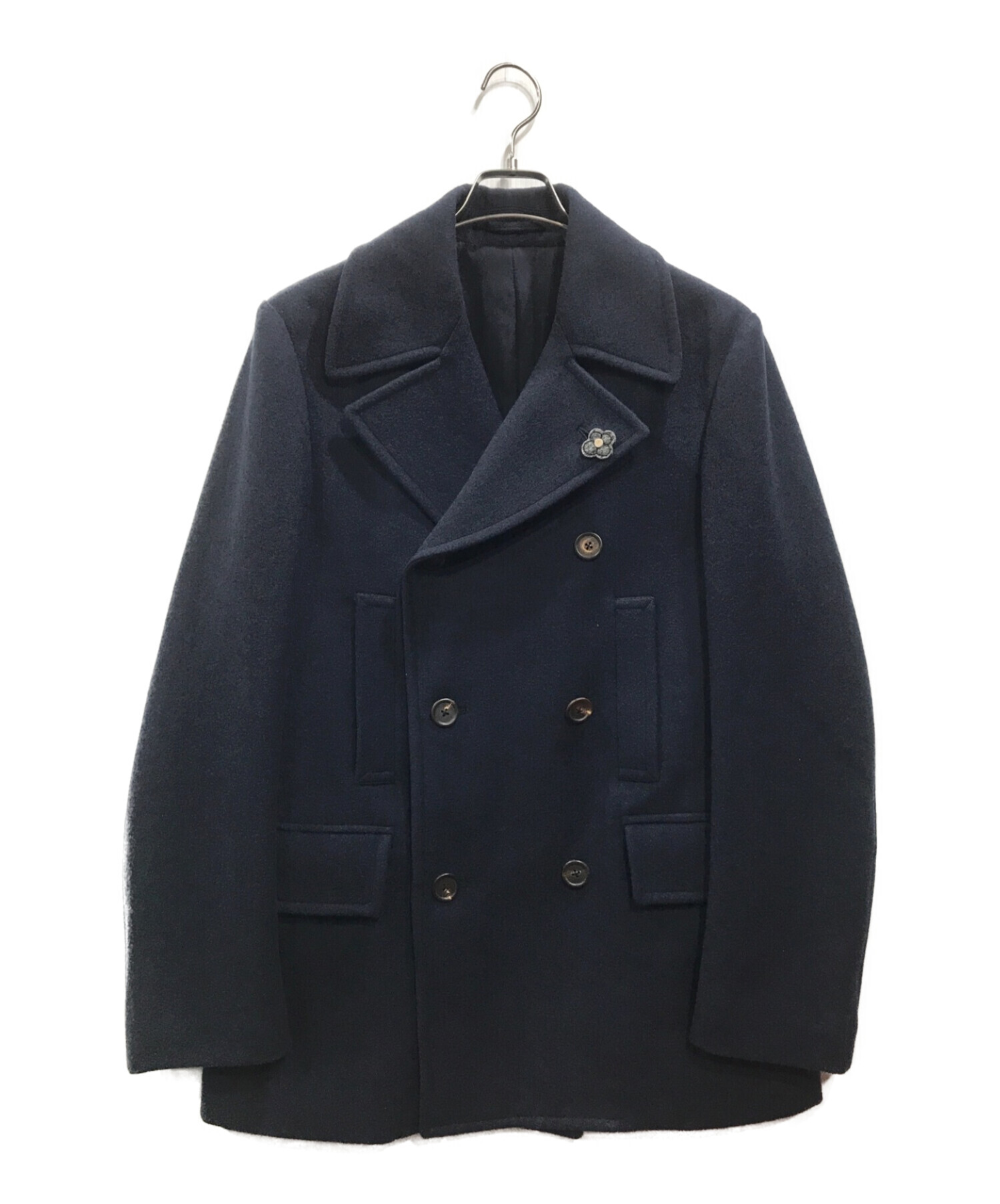 専用/LARDINI/ラルディーニ/ウールコート/ネイビー ラルディーニチェスターコートネイビー42