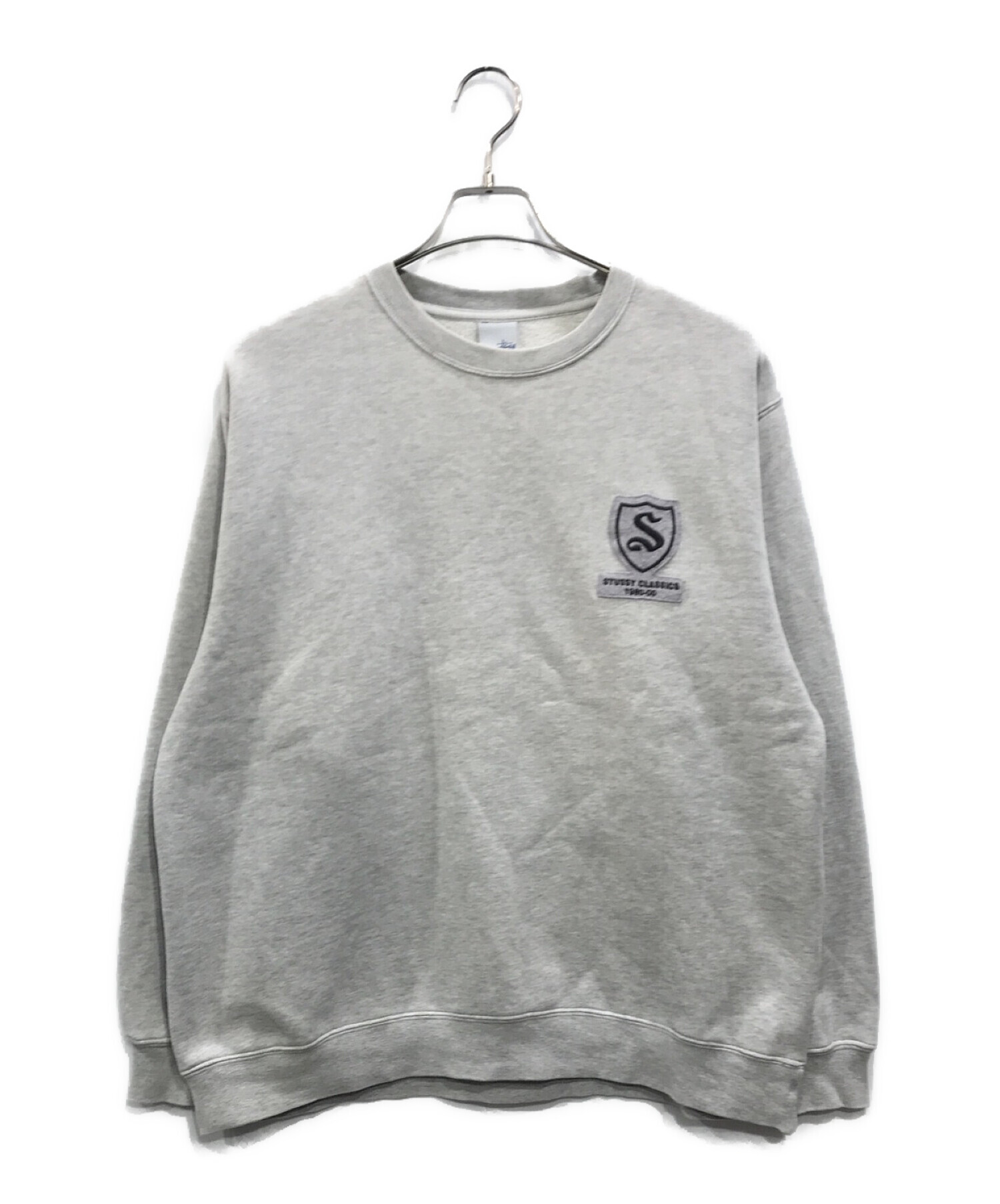 中古・古着通販】stussy (ステューシー) 00s銀タグワッペンスウェット 