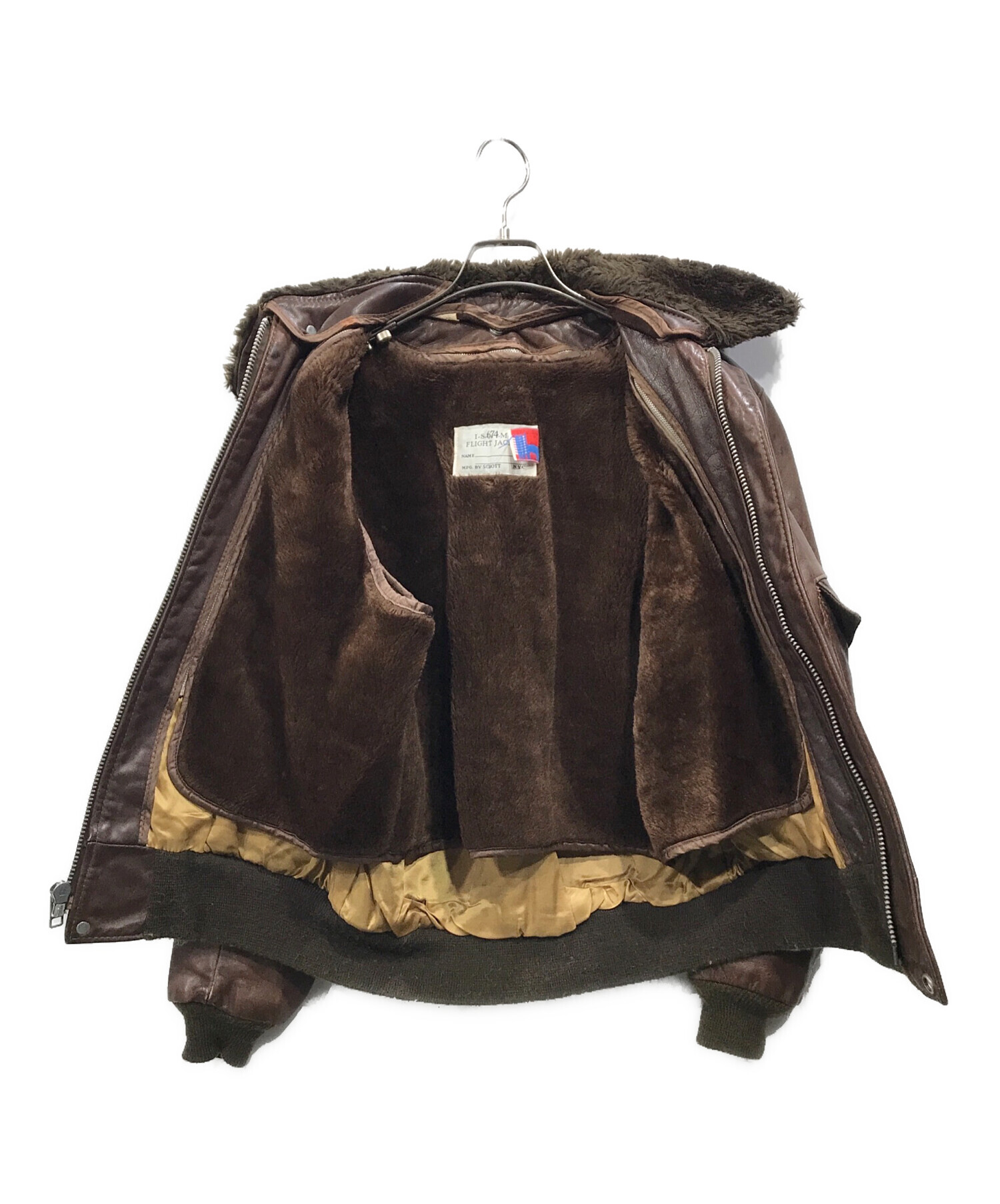 中古・古着通販】Schott (ショット) A2フライトジャケット レザー