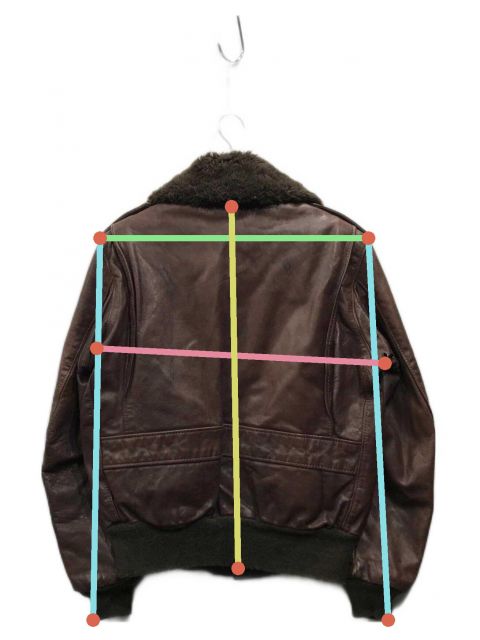 中古・古着通販】Schott (ショット) A2フライトジャケット レザー