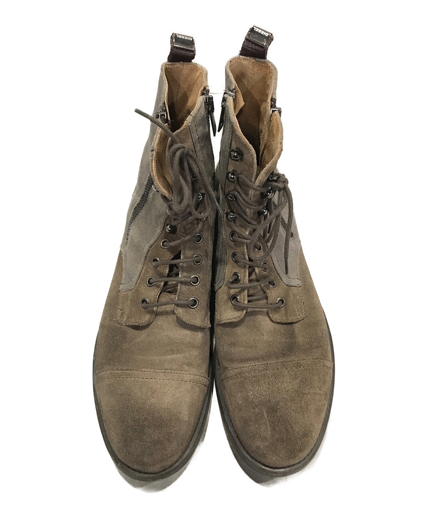 DIESEL ディーゼル メンズ スエード ブーツ 26.5㎝