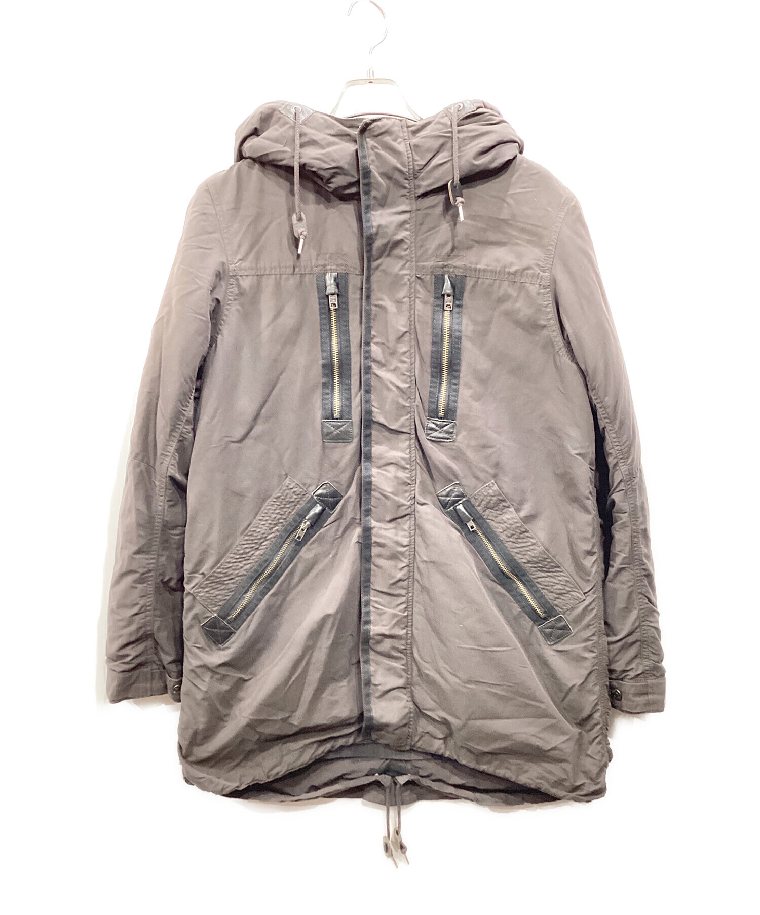 schott モッズコート 中古・古着通販】Schott (ショット) ワックスコットンシェルパーカー