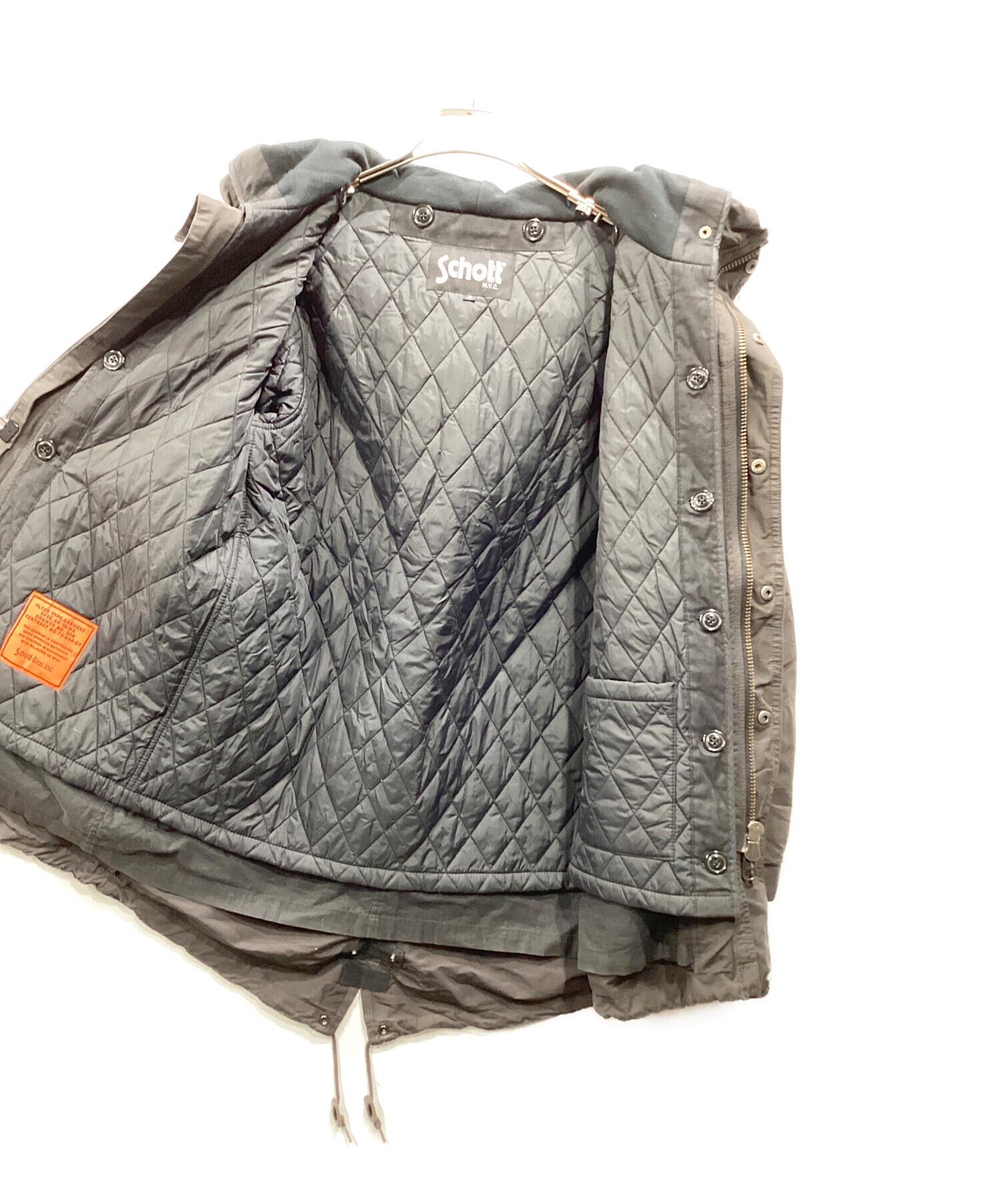 中古・古着通販】Schott (ショット) ワックスコットンシェルパーカー