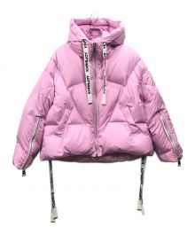 中古・古着通販】KHRISJOY (クリスジョイ) Logo Tape Zip Down Jacket  