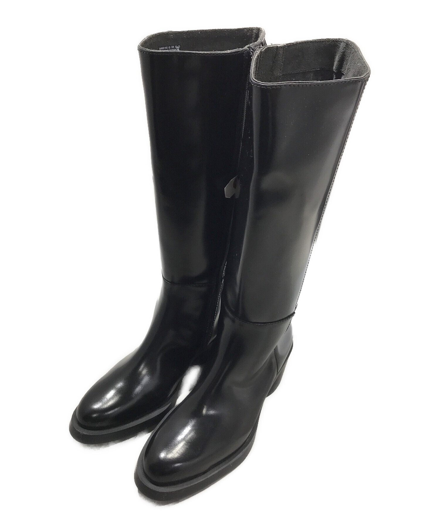 カンペール ロングブーツ レザー ブラック 23.5センチ ￼