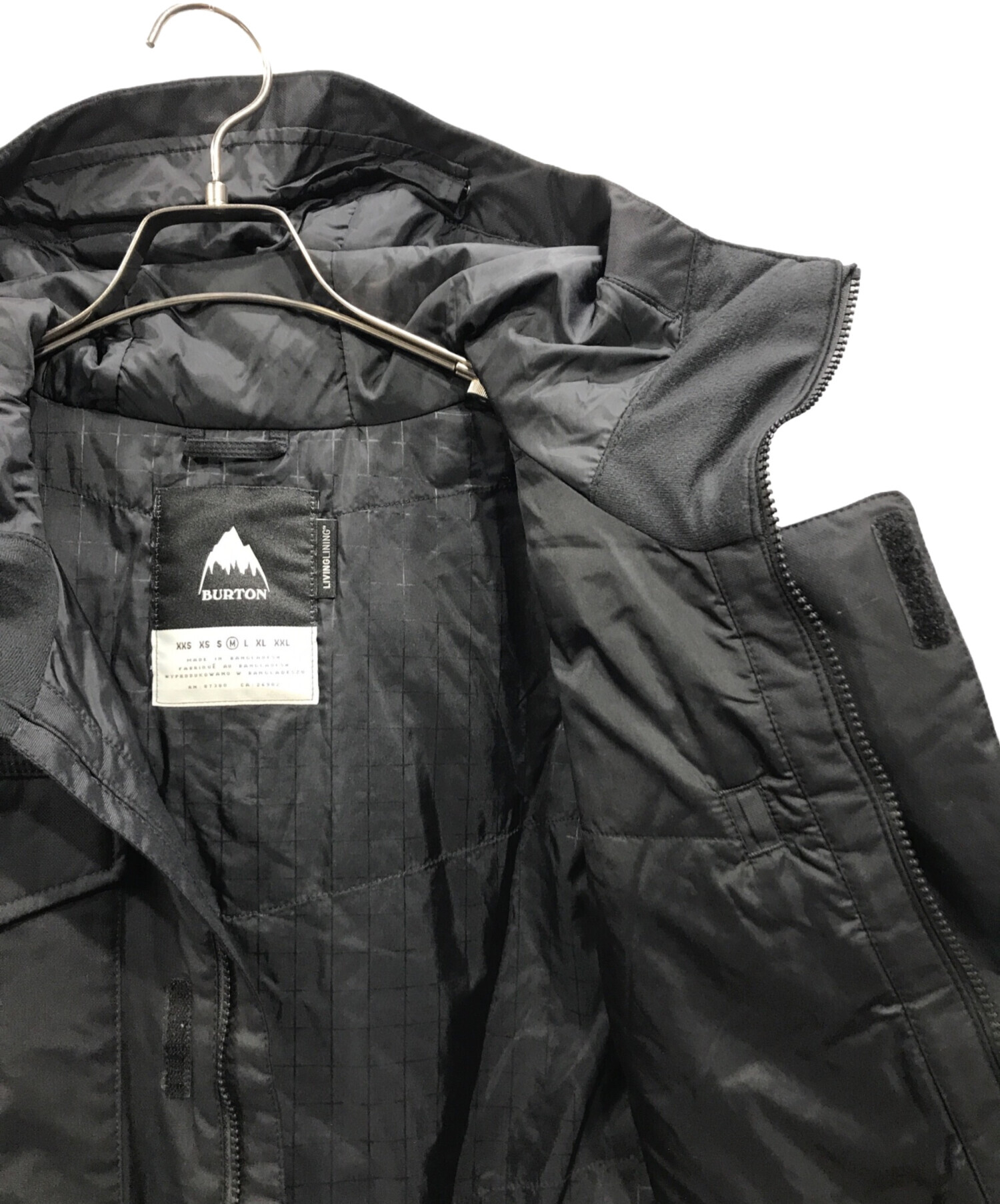 Burton Covert Jacket 上下セット Black 中古・古着通販】BURTON (バートン) MB COVERT JACKET コバート