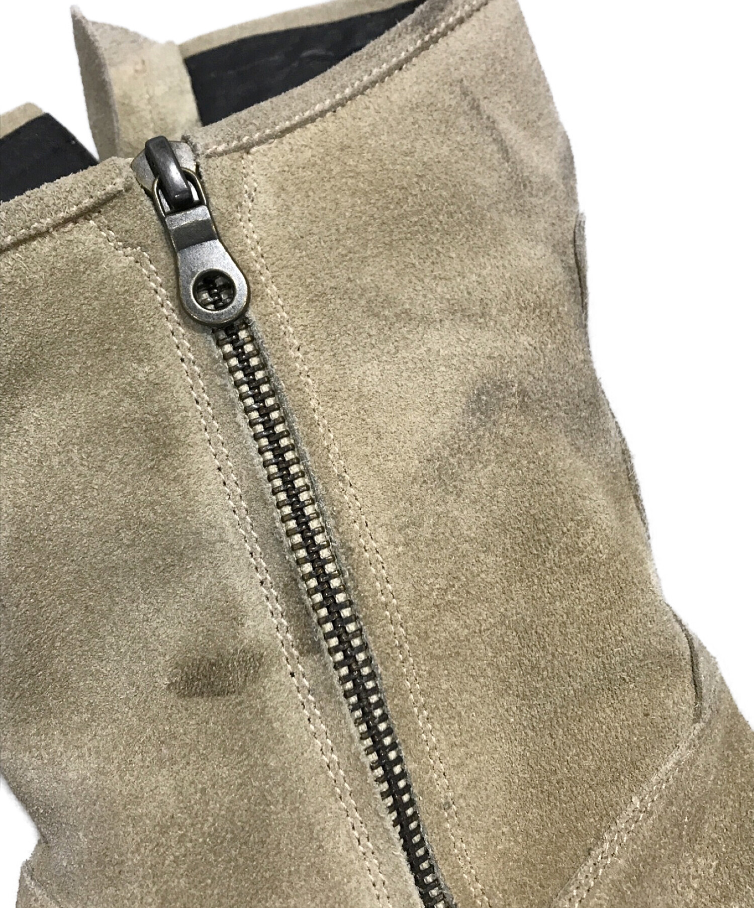 アルフレッドバニスター　ベージュ スエード エンジニアブーツ 中古・古着通販】alfredo BANNISTER (アルフレッドバニスター