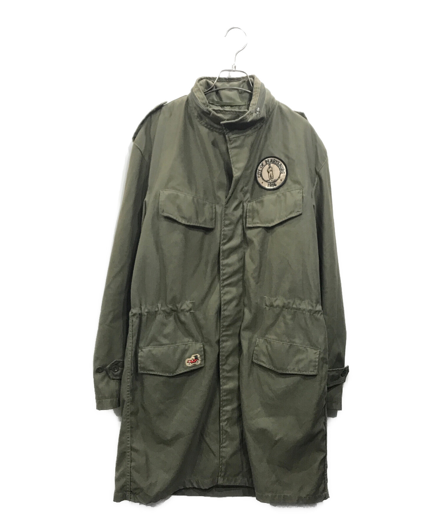 間もなく停止外見至上主義 神谷ヨハン着用armyジャケットMネイビーARMY