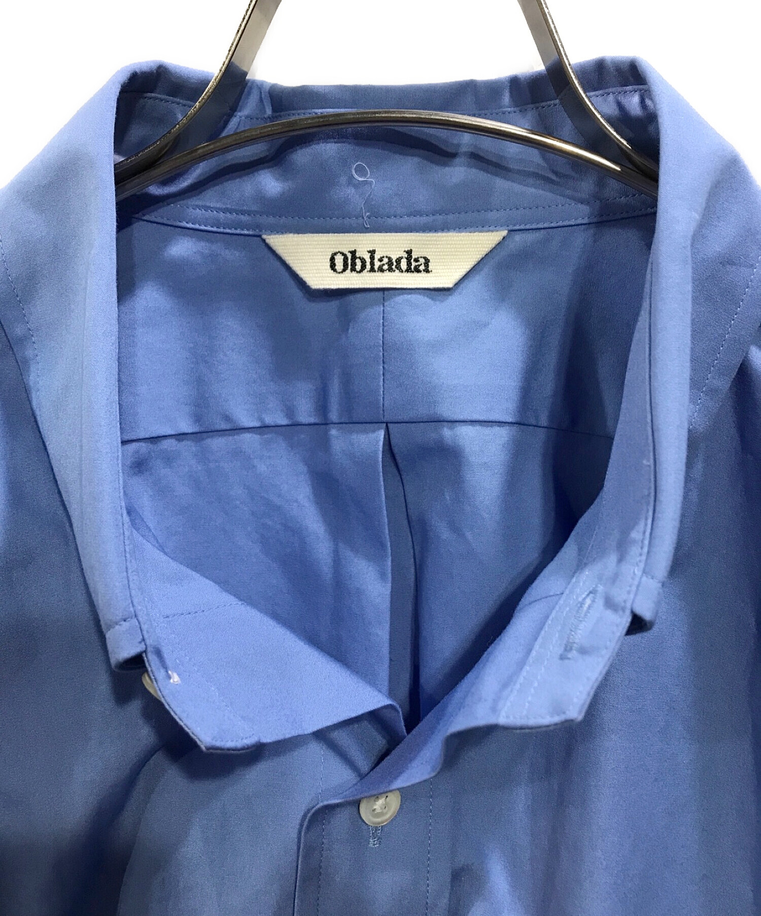 中古・古着通販】Oblada (オブラダ) CINCH IVY SHIRTS ブルー 中古・古着通販】Oblada (オブラダ) CINCH IVY SHIRTS ブルー