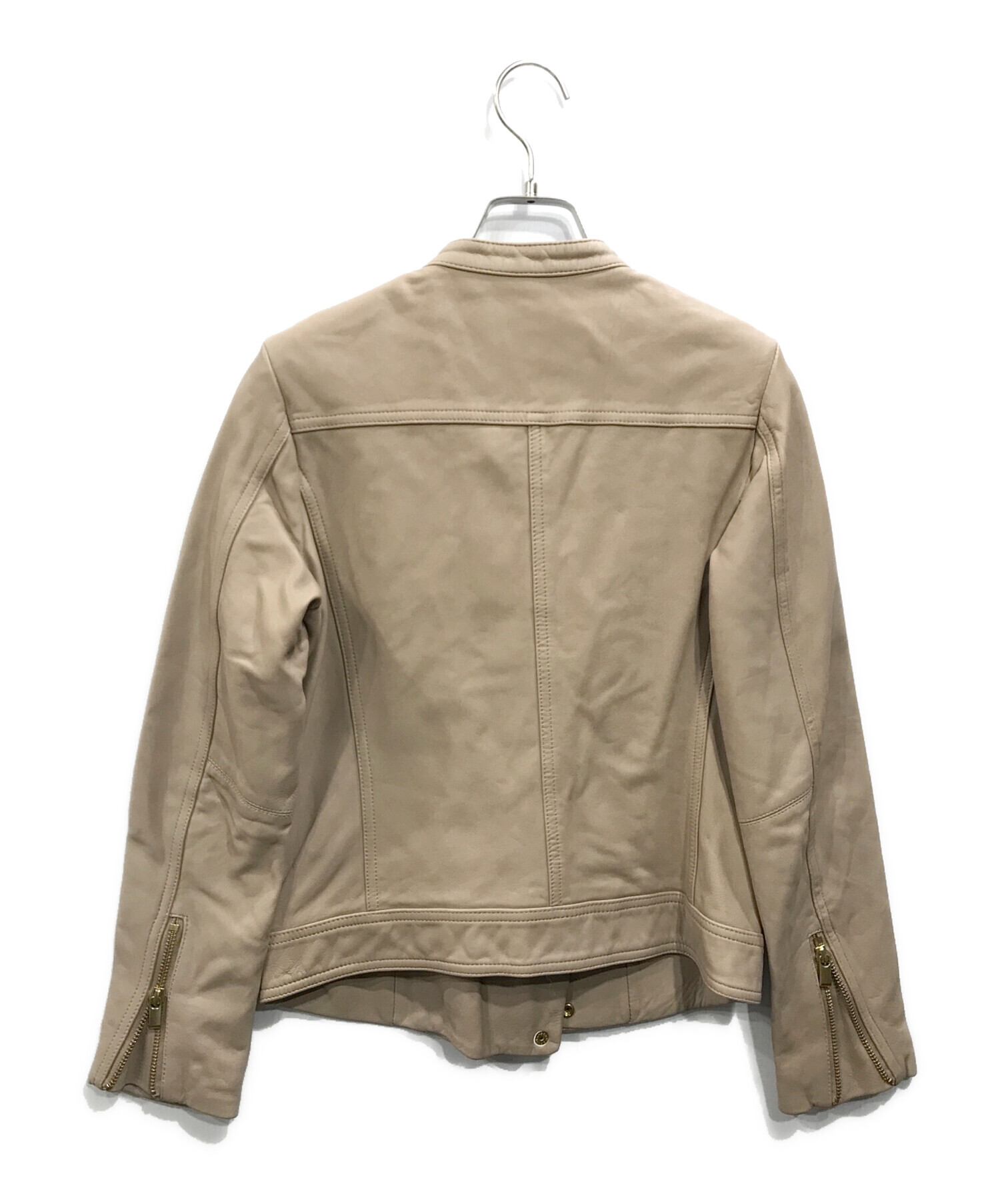 中古・古着通販】Noble (ノーブル) ソフトラムレザーライダース