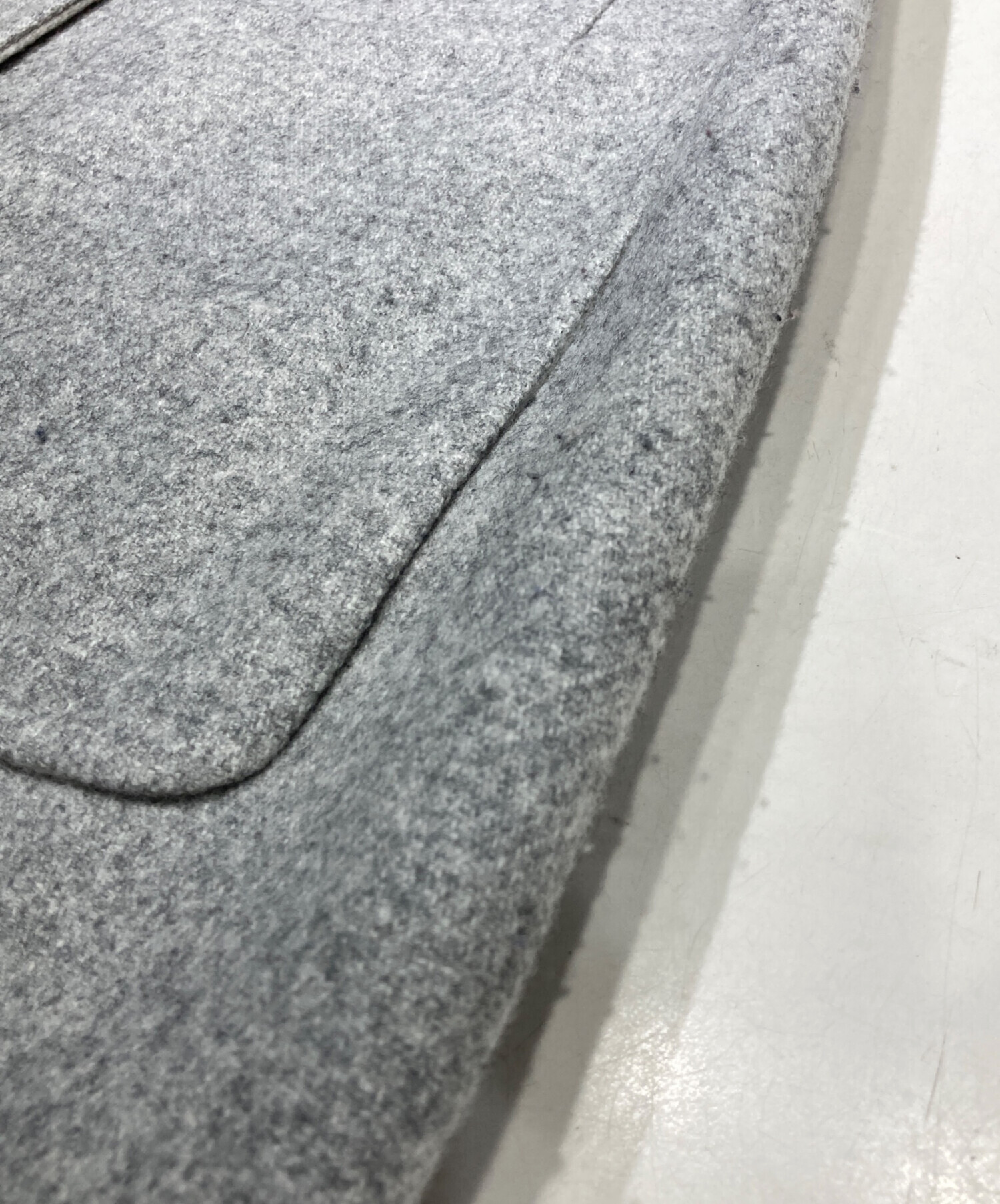 中古・古着通販】Drawer (ドゥロワー) リバーシブルウールメランジ