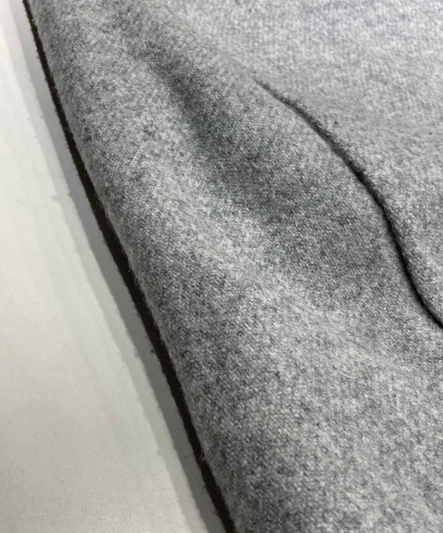 中古・古着通販】Drawer (ドゥロワー) リバーシブルウールメランジ