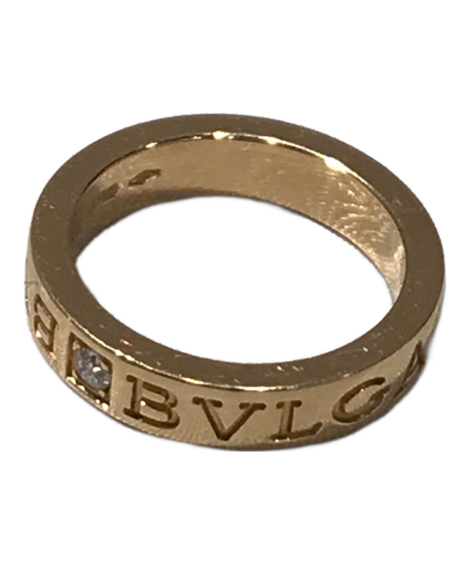 中古・古着通販】BVLGARI (ブルガリ) ダブルロゴリング サイズ:8