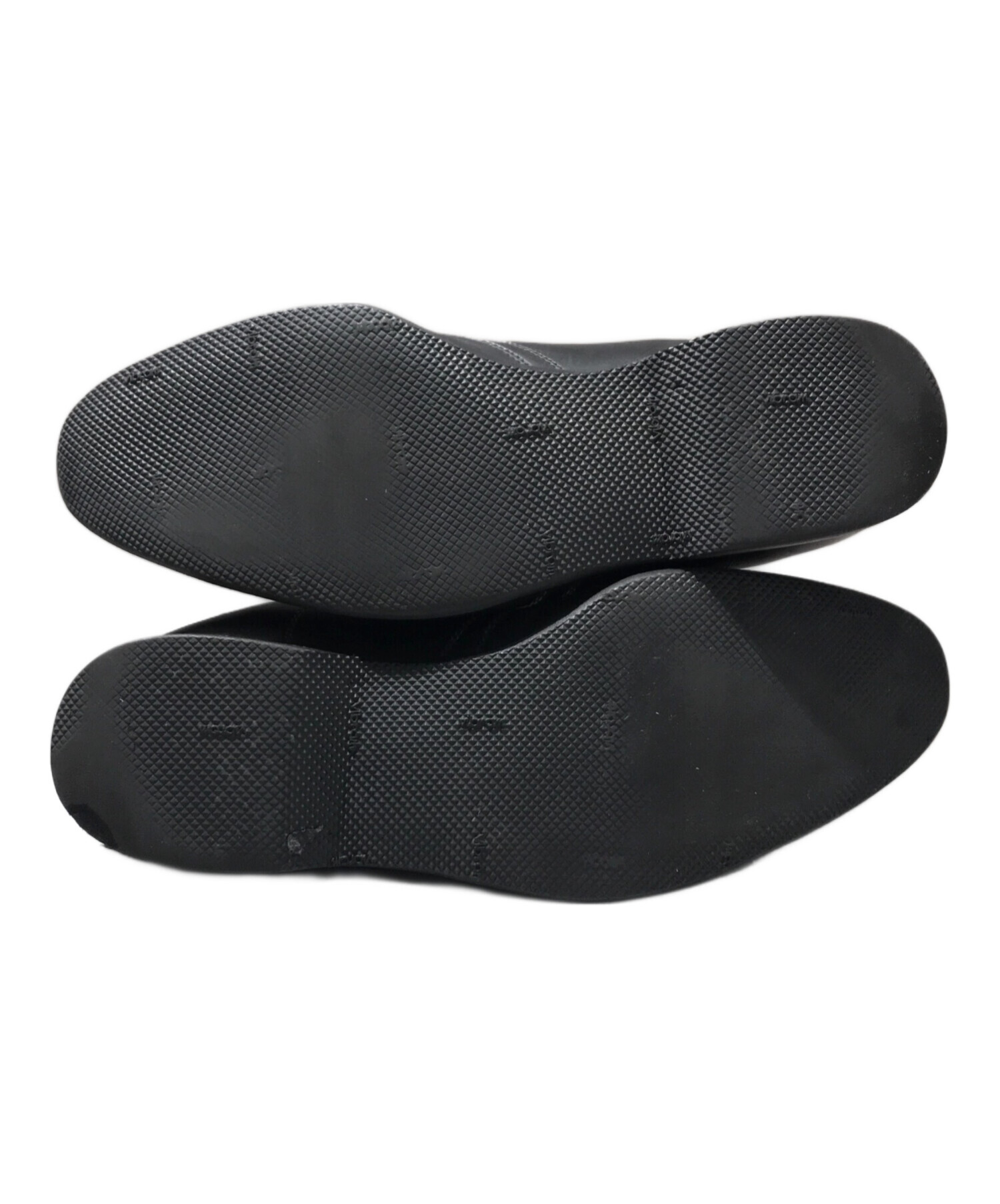 中古・古着通販】Harris (ハリス) レザースニーカー ブラック サイズ