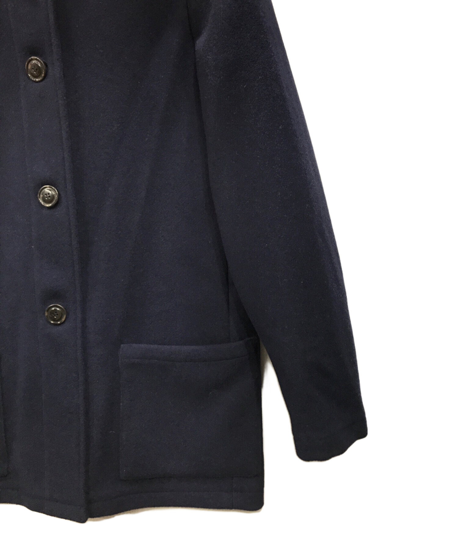 【TORY BURCH】　ネービーコート　S 中古・古着通販】TORY BURCH (トリーバーチ) メルトンコート ネイビー