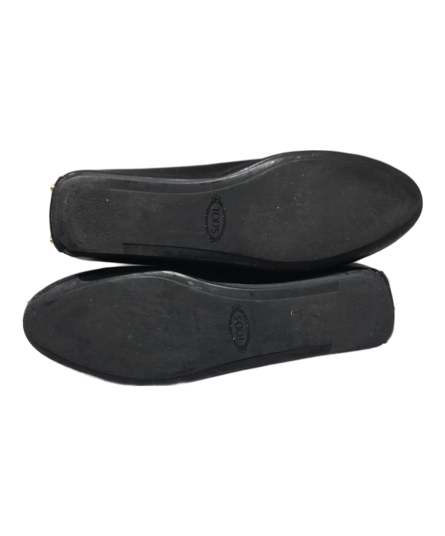 中古・古着通販】TOD'S (トッズ) レザーパンプス ブラック サイズ:36.5