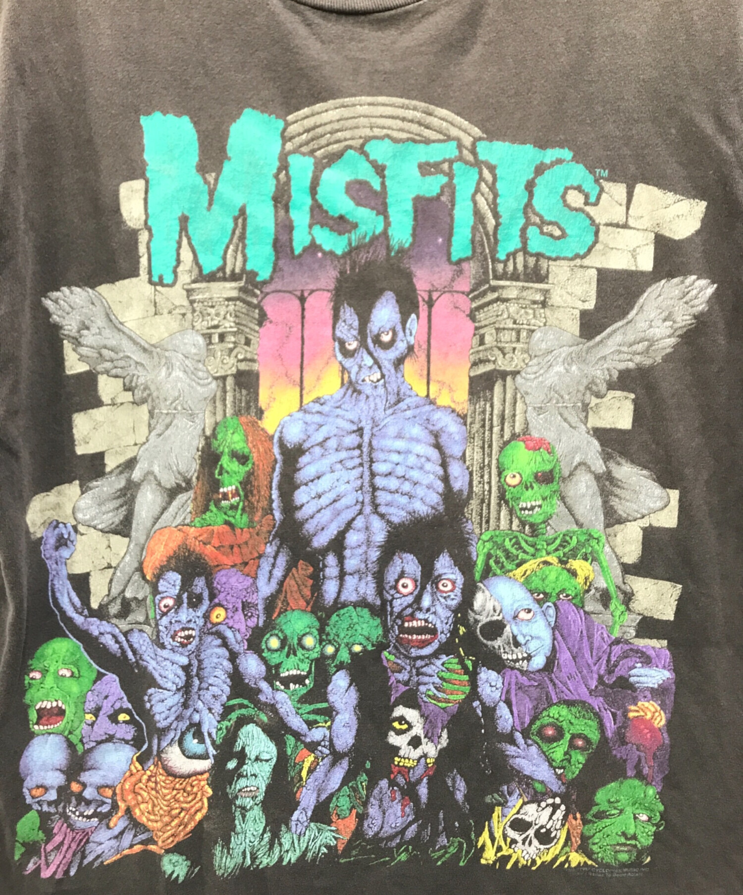 激レア　ミスフィッツ　Tシャツ MISFITS/ミスフィッツ】80's(the legacy of brutality)アルバムTシャツ