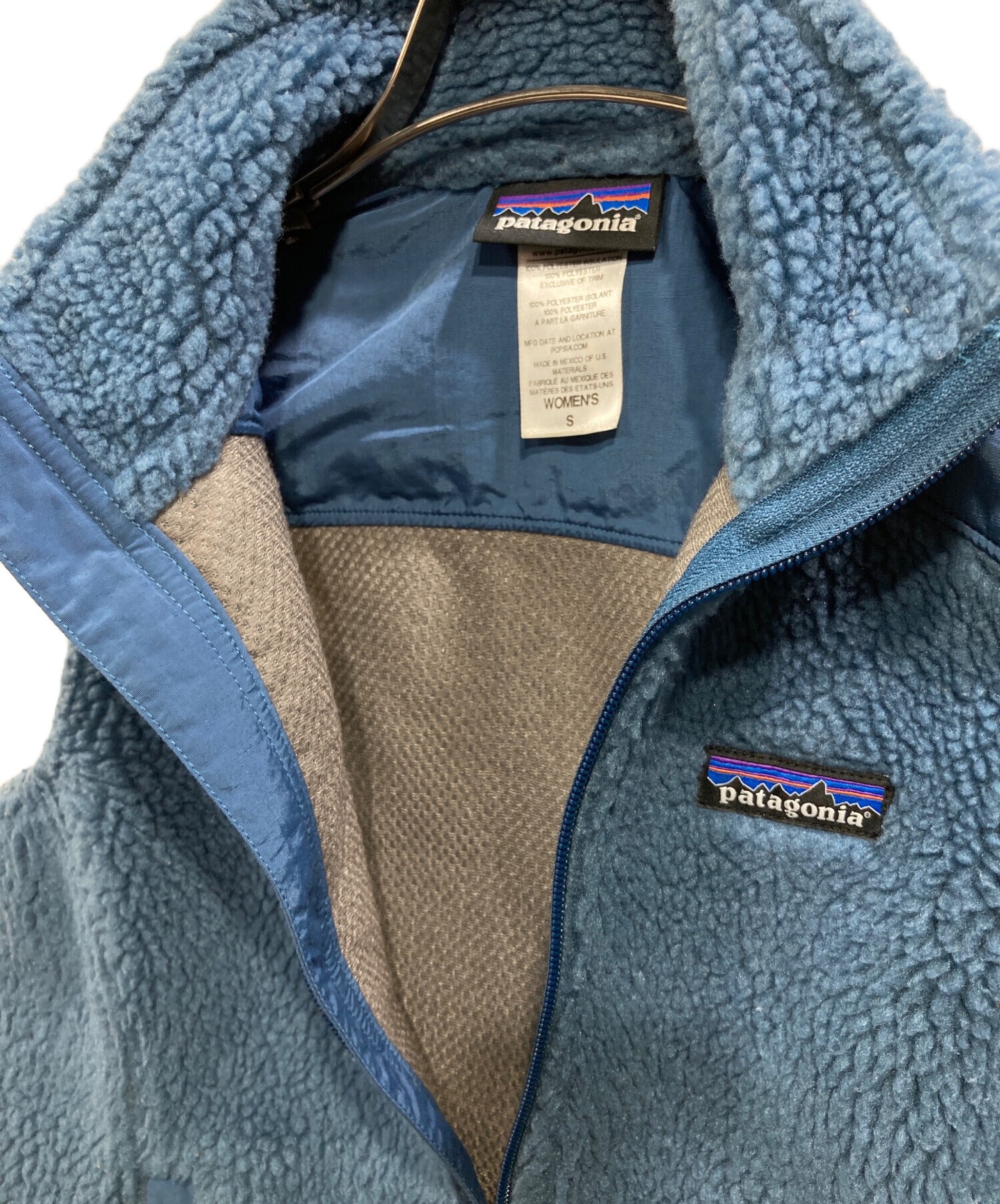 中古・古着通販】Patagonia (パタゴニア) レトロXベスト ブルー サイズ 