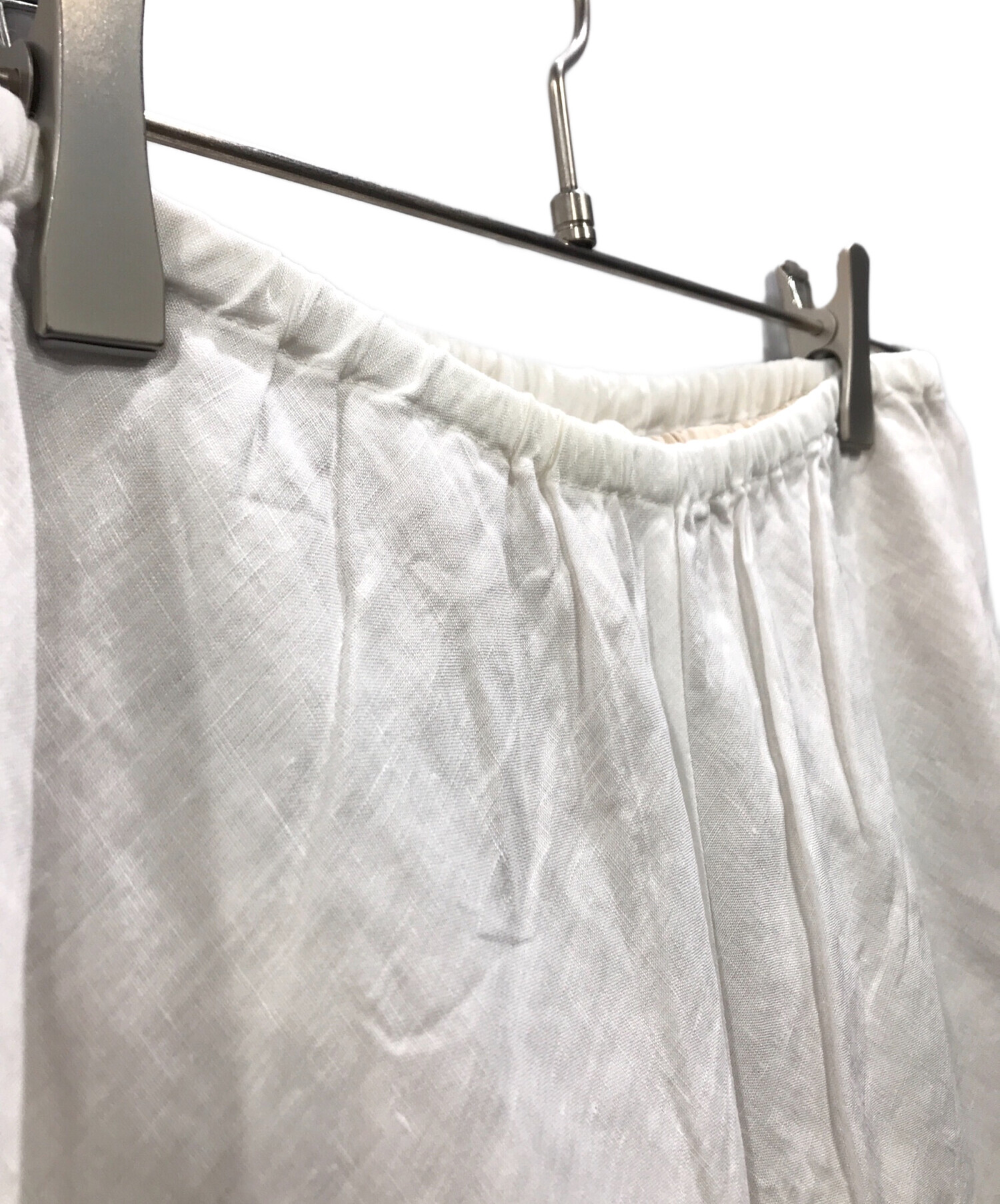 中古・古着通販】Plage (プラージュ) Linen Bias Relaxパンツ2 
