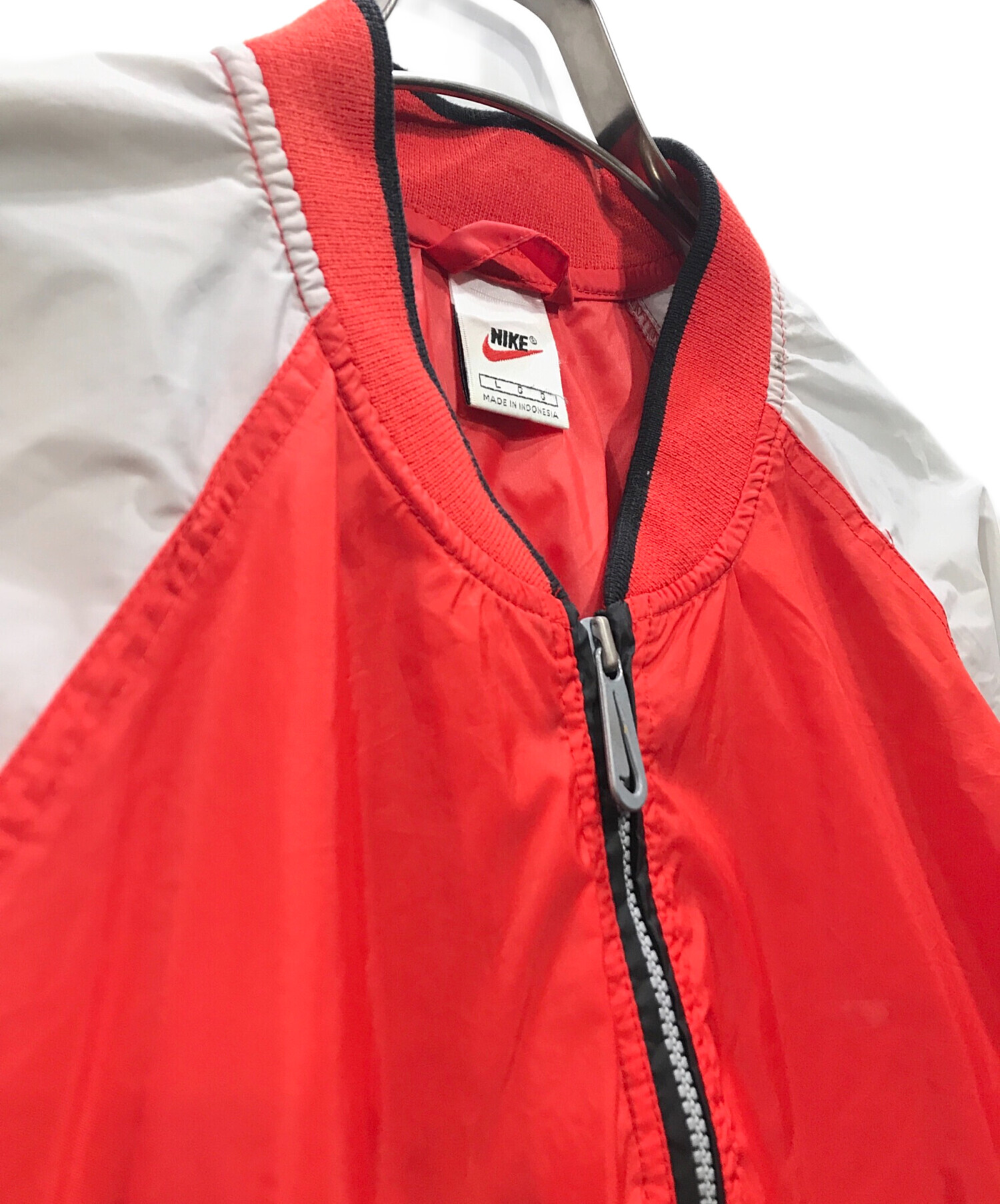 中古・古着通販】NIKE (ナイキ) ナイロンジャケット グレー サイズ:L