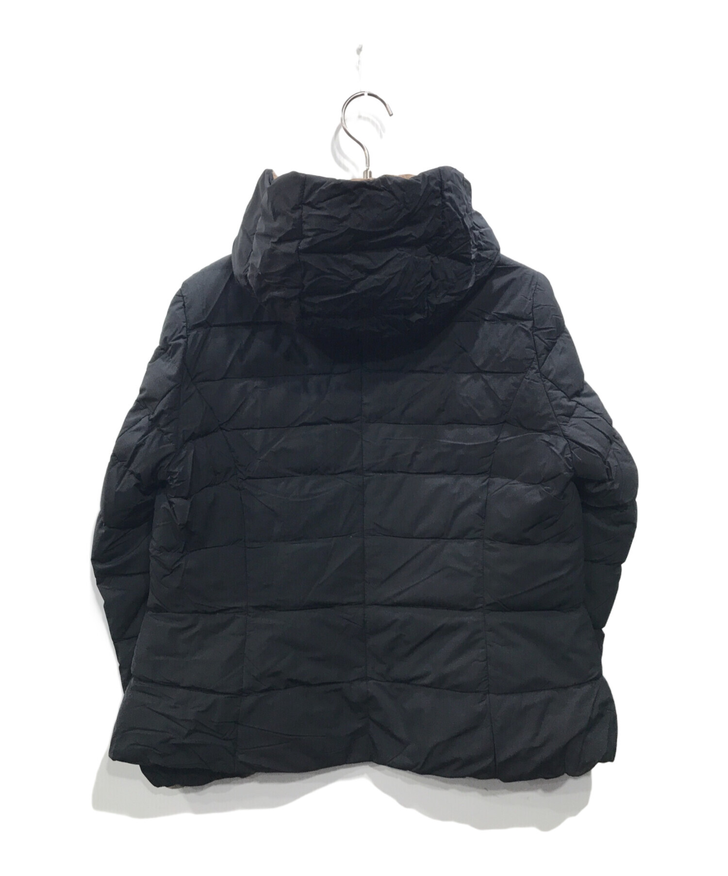 【美品】アンタイトル リバーシブル ダウンジャケット 2way ブラック 2 M untitled リバーシブルダウンジャケット 【公式通販】