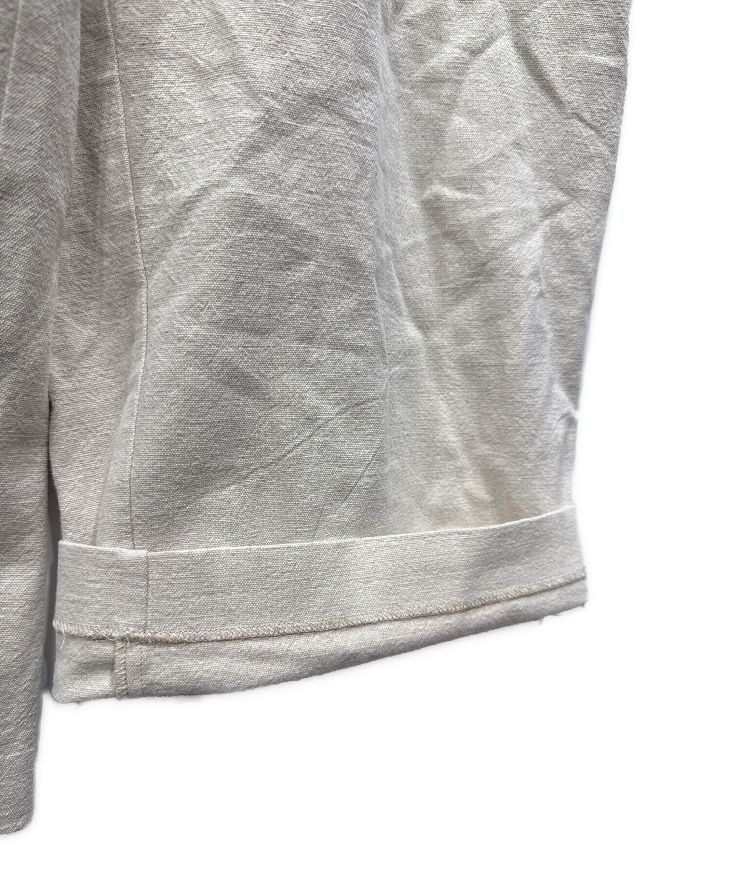 中古・古着通販】machatt (マチャット) リネンオールインワン ホワイト