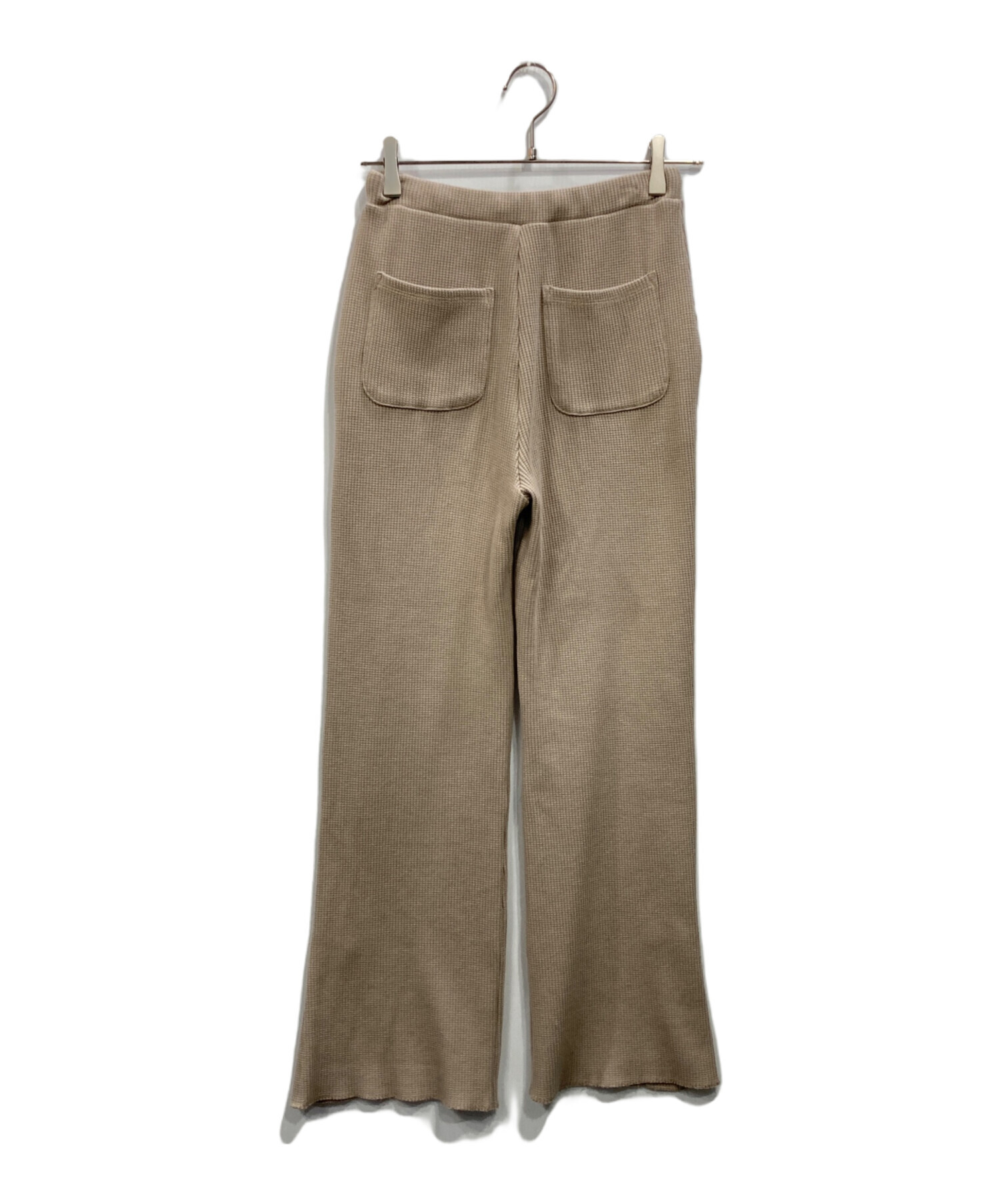 中古・古着通販】machatt (マチャット) パンツ ベージュ サイズ:表記  