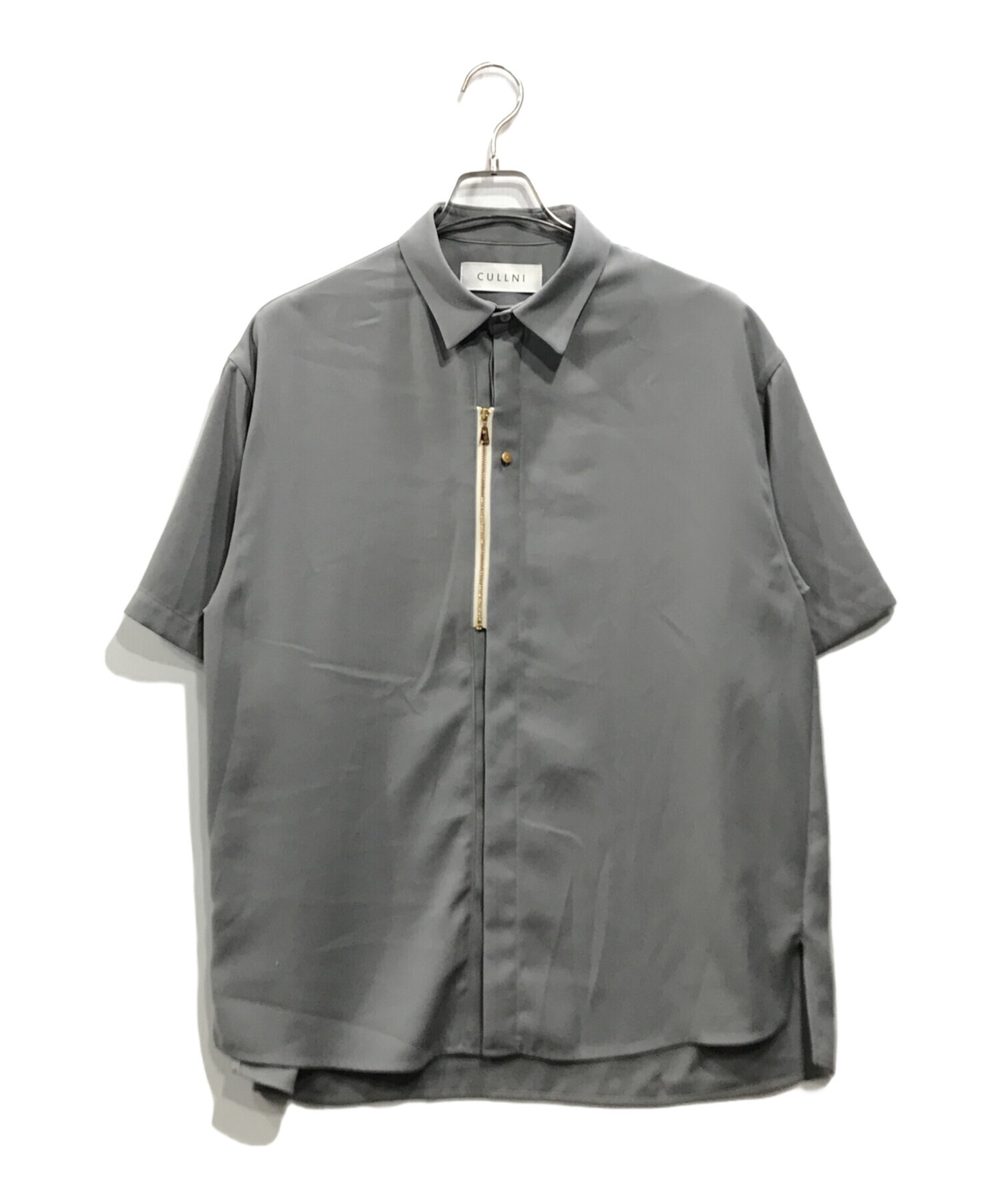 中古・古着通販】CULLNI (クルニ) シャツ グレー サイズ:2｜ブランド 