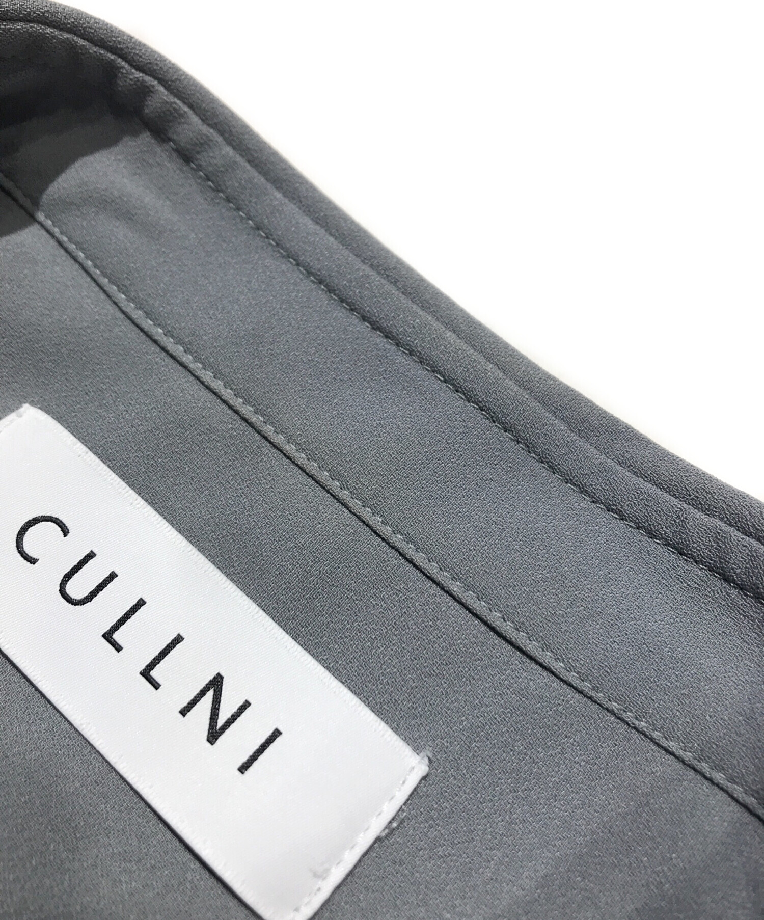 中古・古着通販】CULLNI (クルニ) シャツ グレー サイズ:2｜ブランド