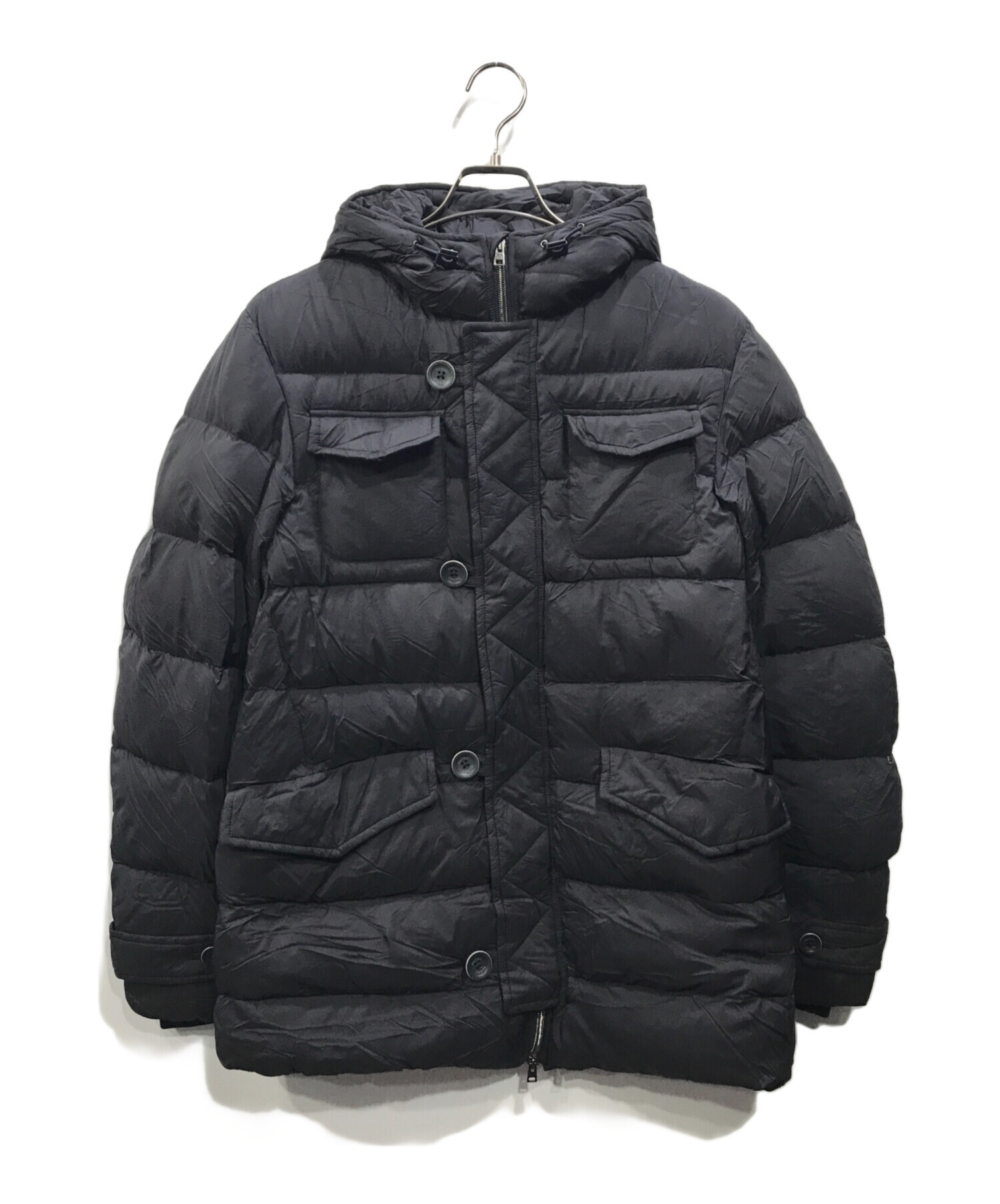 中古・古着通販】HERNO (ヘルノ) LEGEND L'ESKIMO ブラック サイズ:48